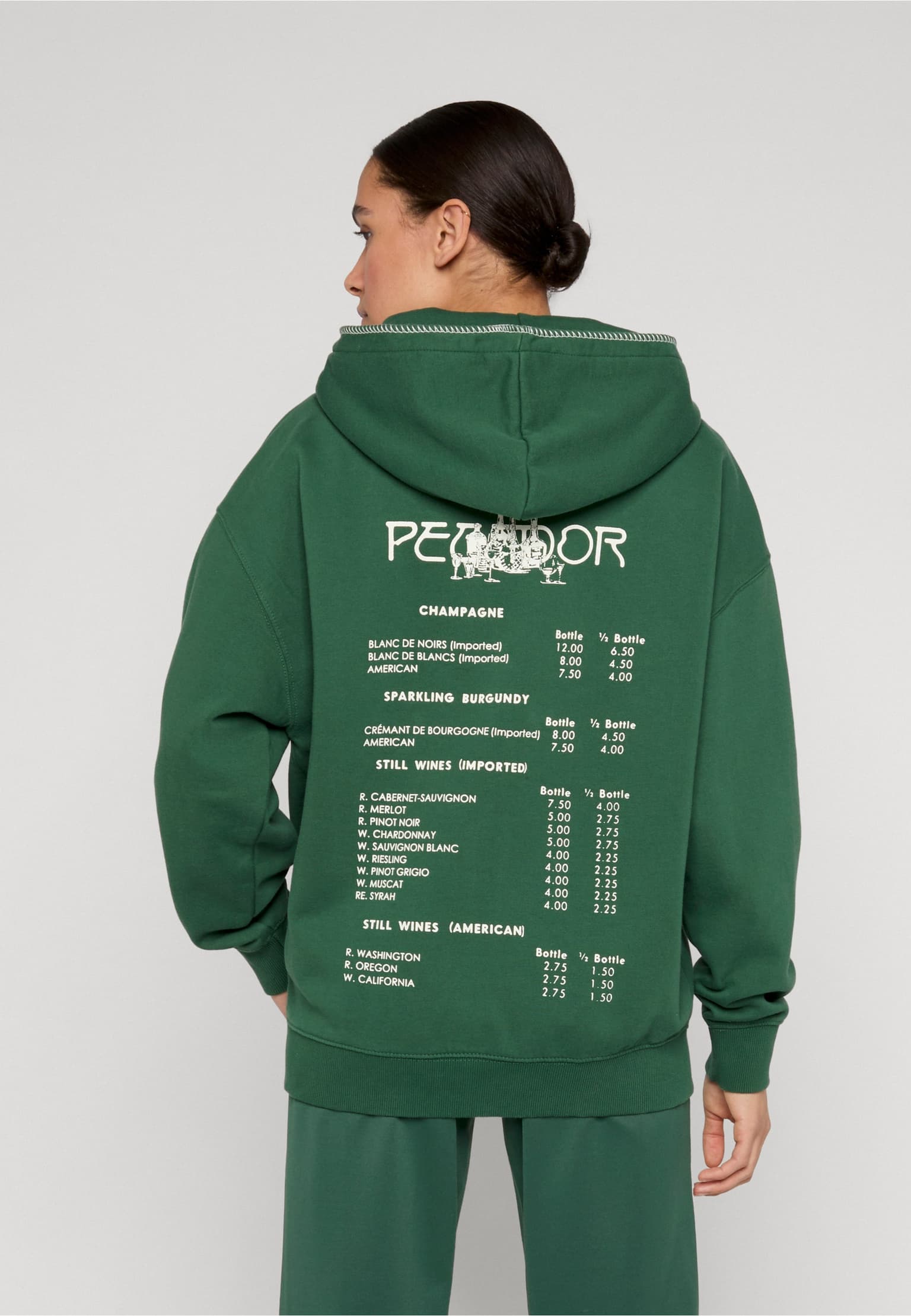 PEGADOR Sigtuna Oversized Sweat Jacket – Bild 2