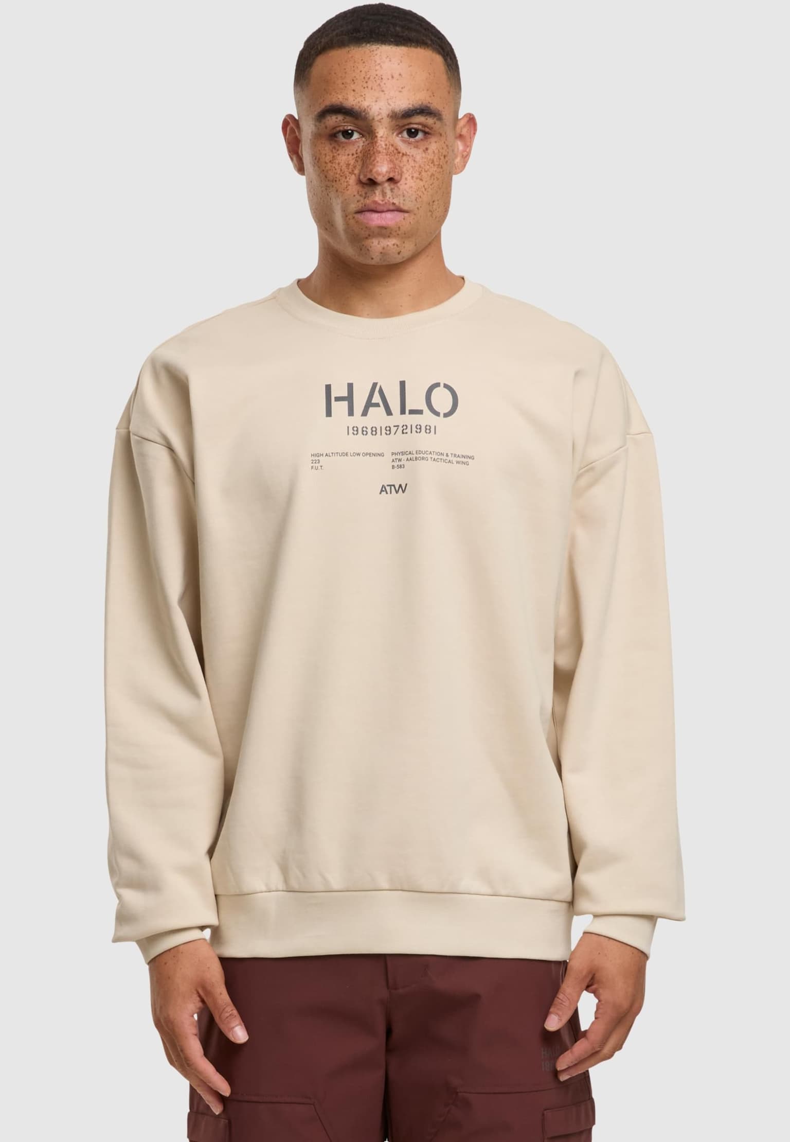 HALO GRAPHIC BOXY CREW – Bild 3