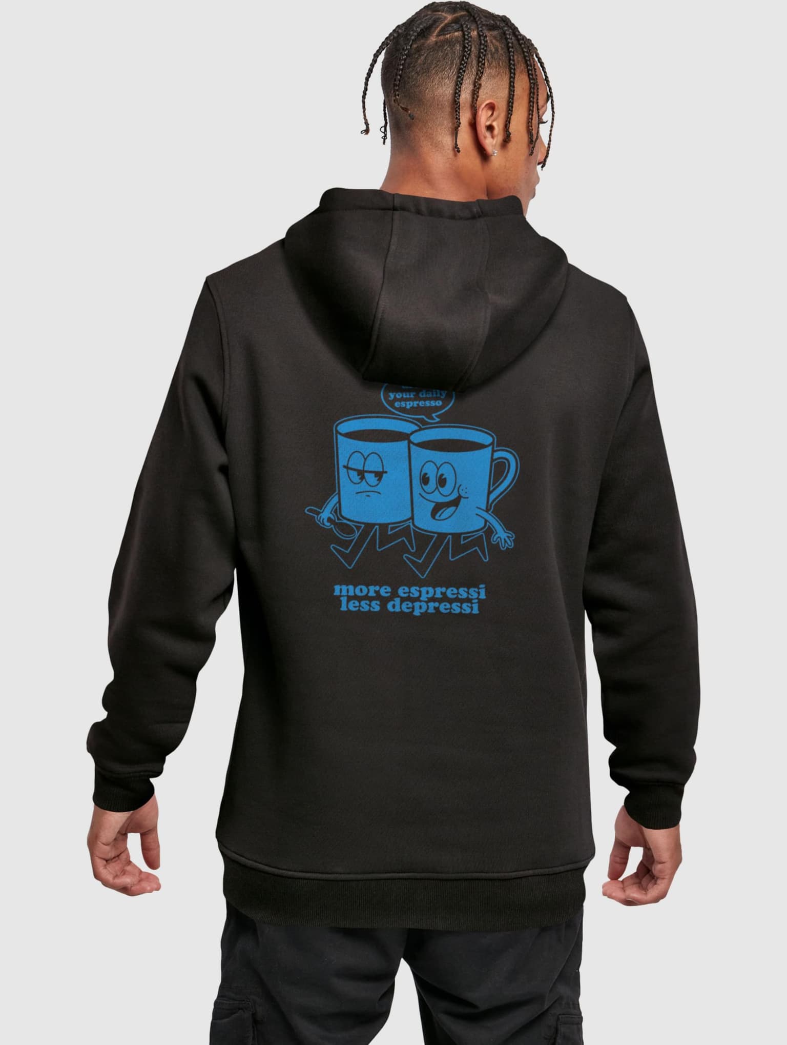 Mister Tee More Espressi Hoody – Bild 2