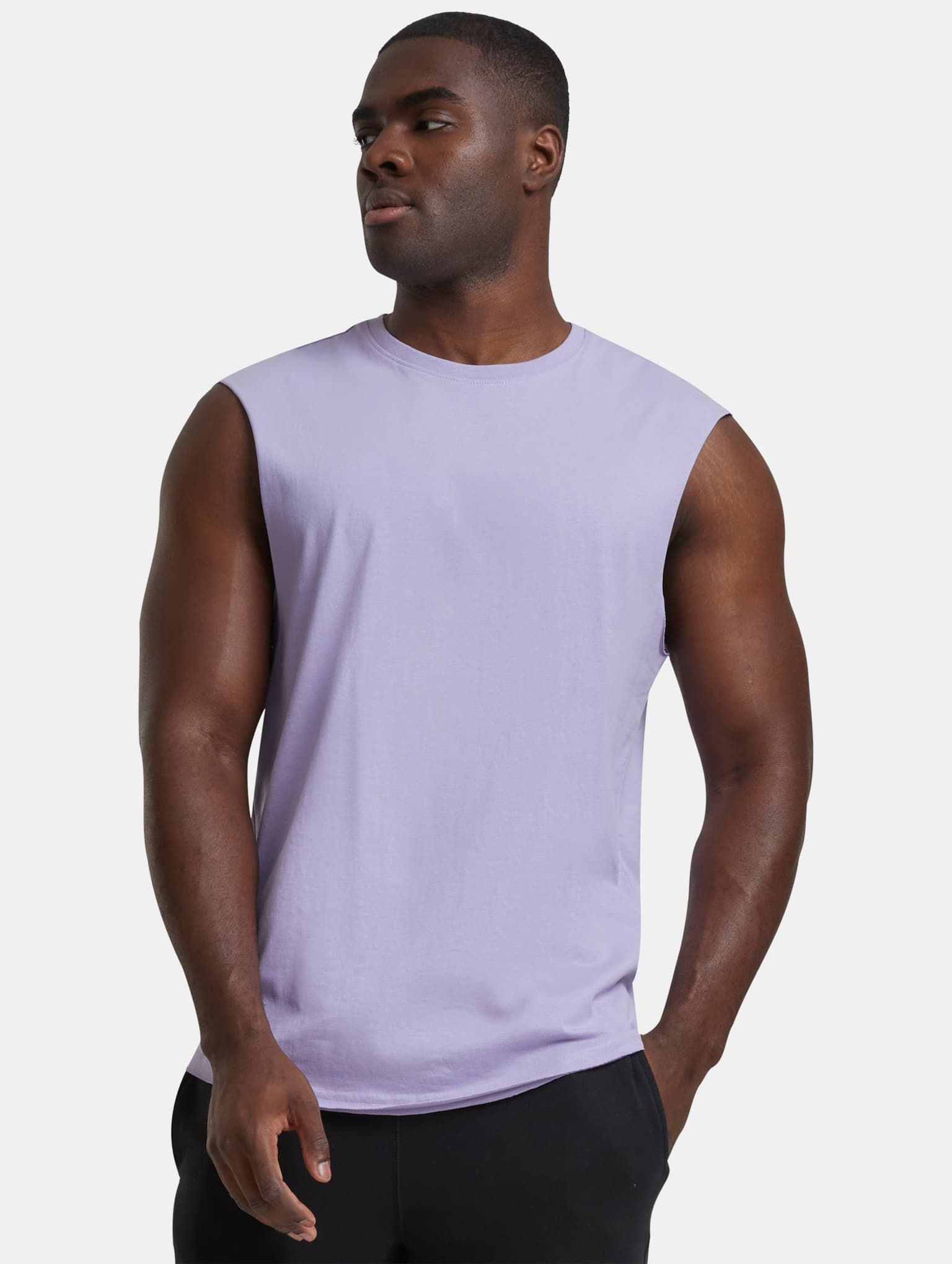 Urban Classics Open Edge Sleeveless T-Shirt