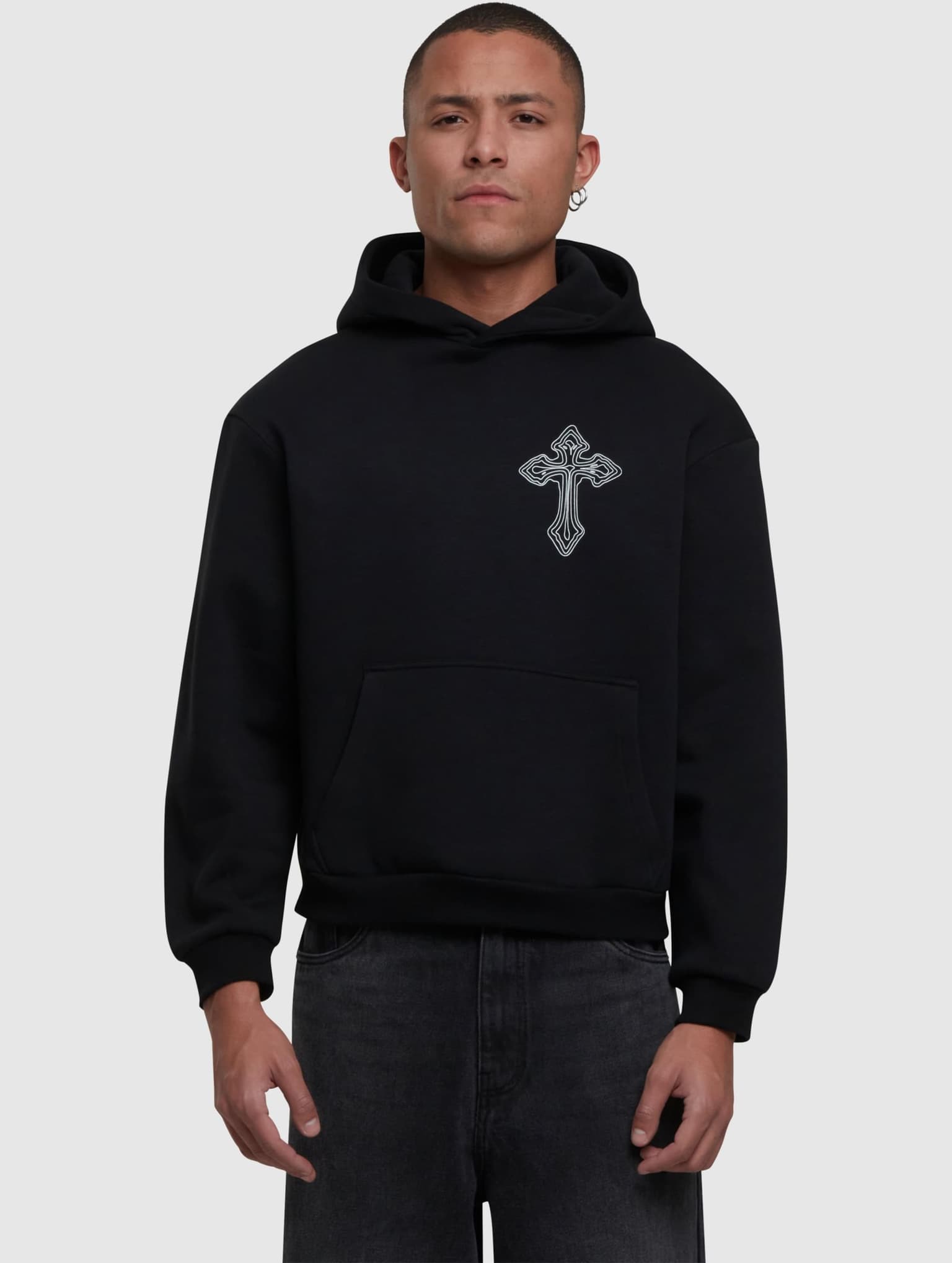 Mister Tee Innocent Face Fluffy Hoody – Bild 3