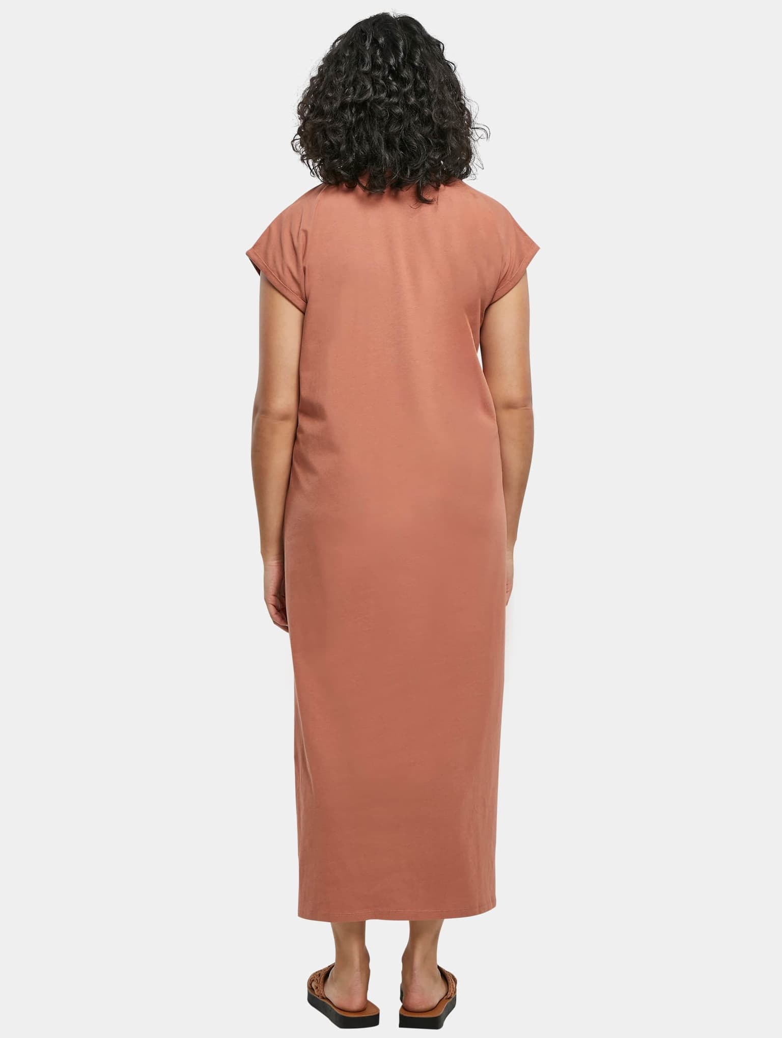 Urban Classics Ladies Long Extended Shoulder Dress – Bild 2