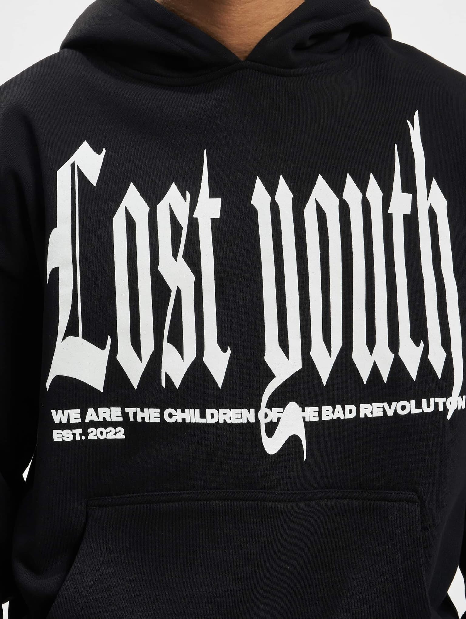 Lost Youth HOODIE CLASSIC V.4 black – Bild 4