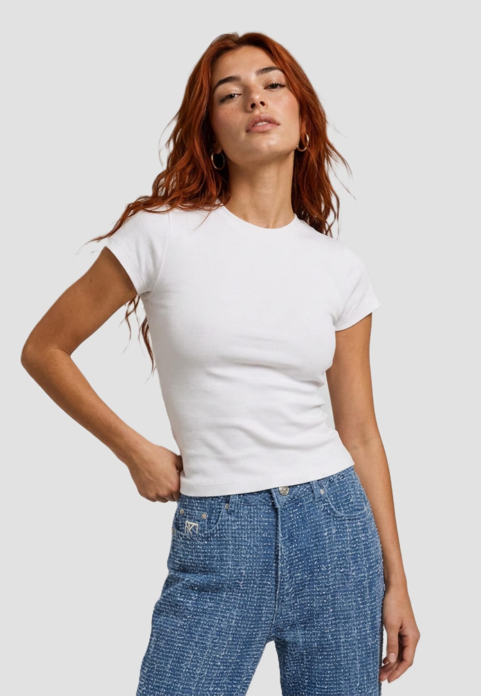 Urban Classics Ladies Short Slim Tee