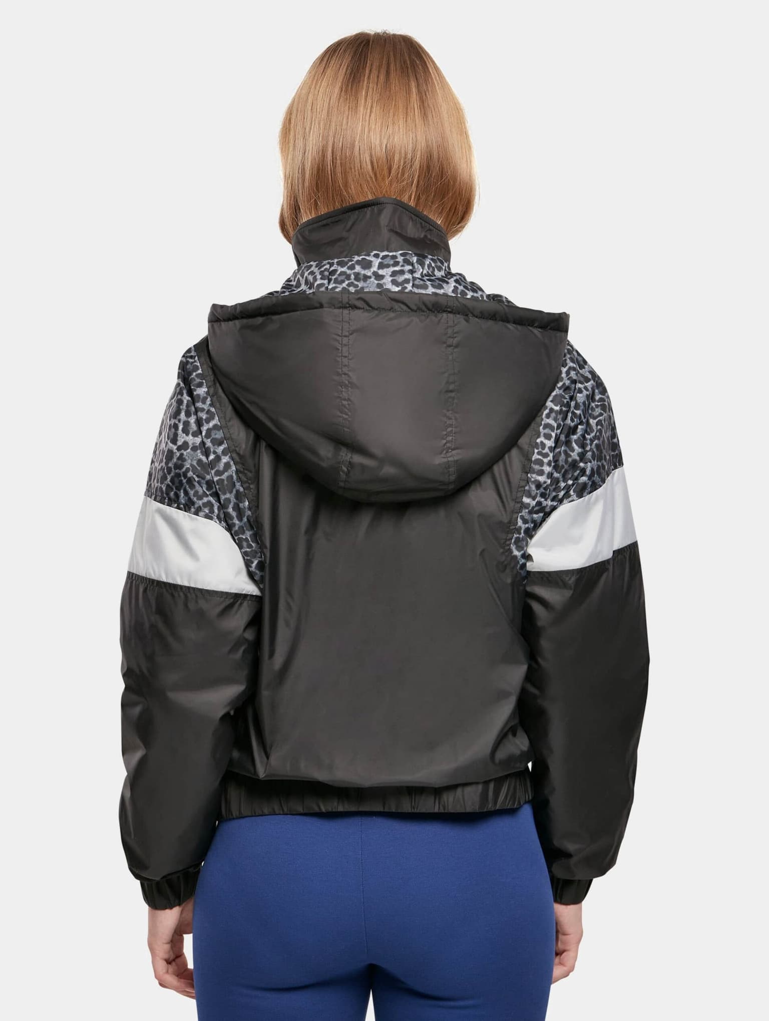 Urban Classics Ladies AOP Mixed Pull Over Jacket – Bild 2