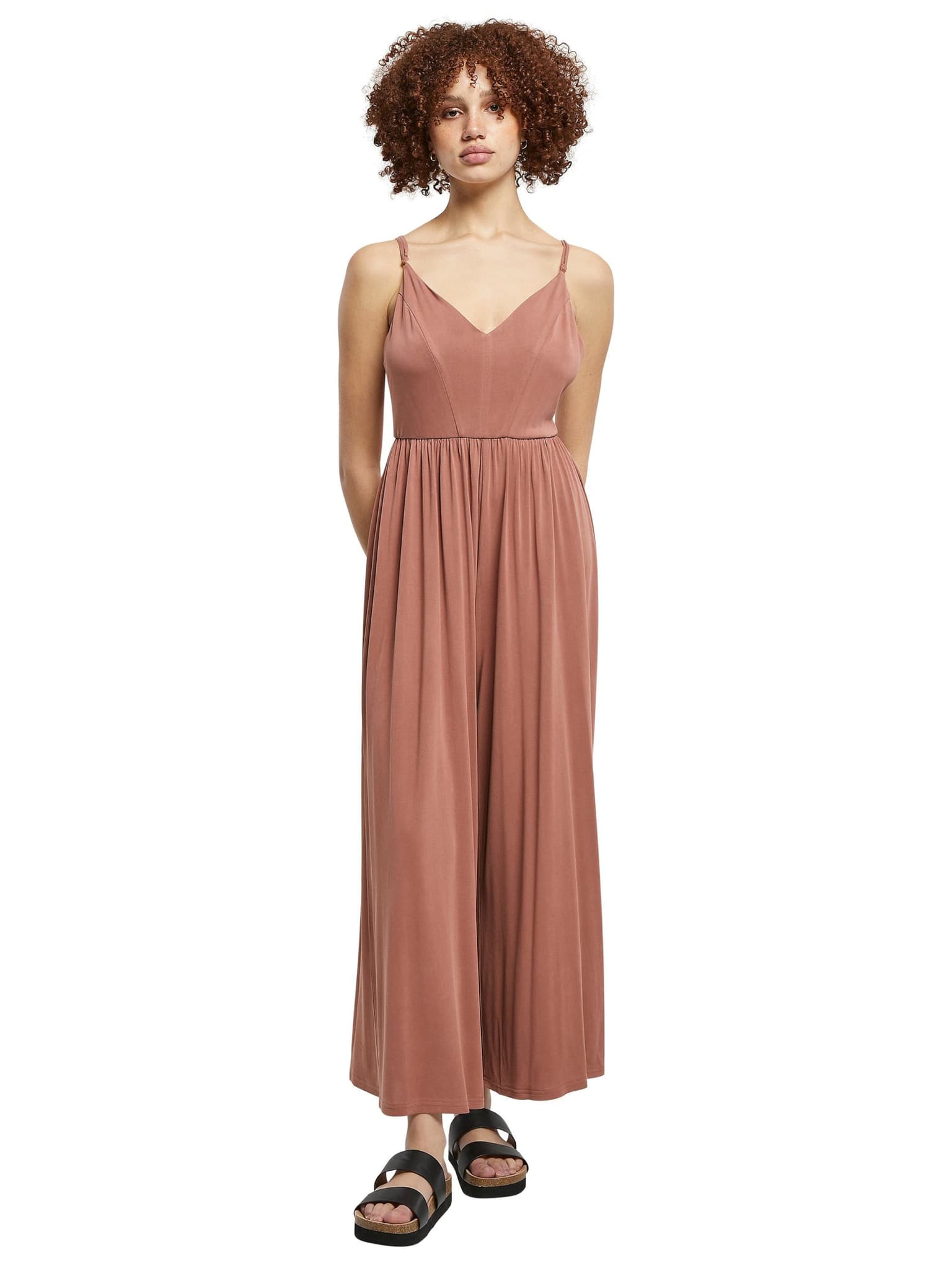 Urban Classics Ladies Modal Spaghetti Jumpsuit – Bild 4