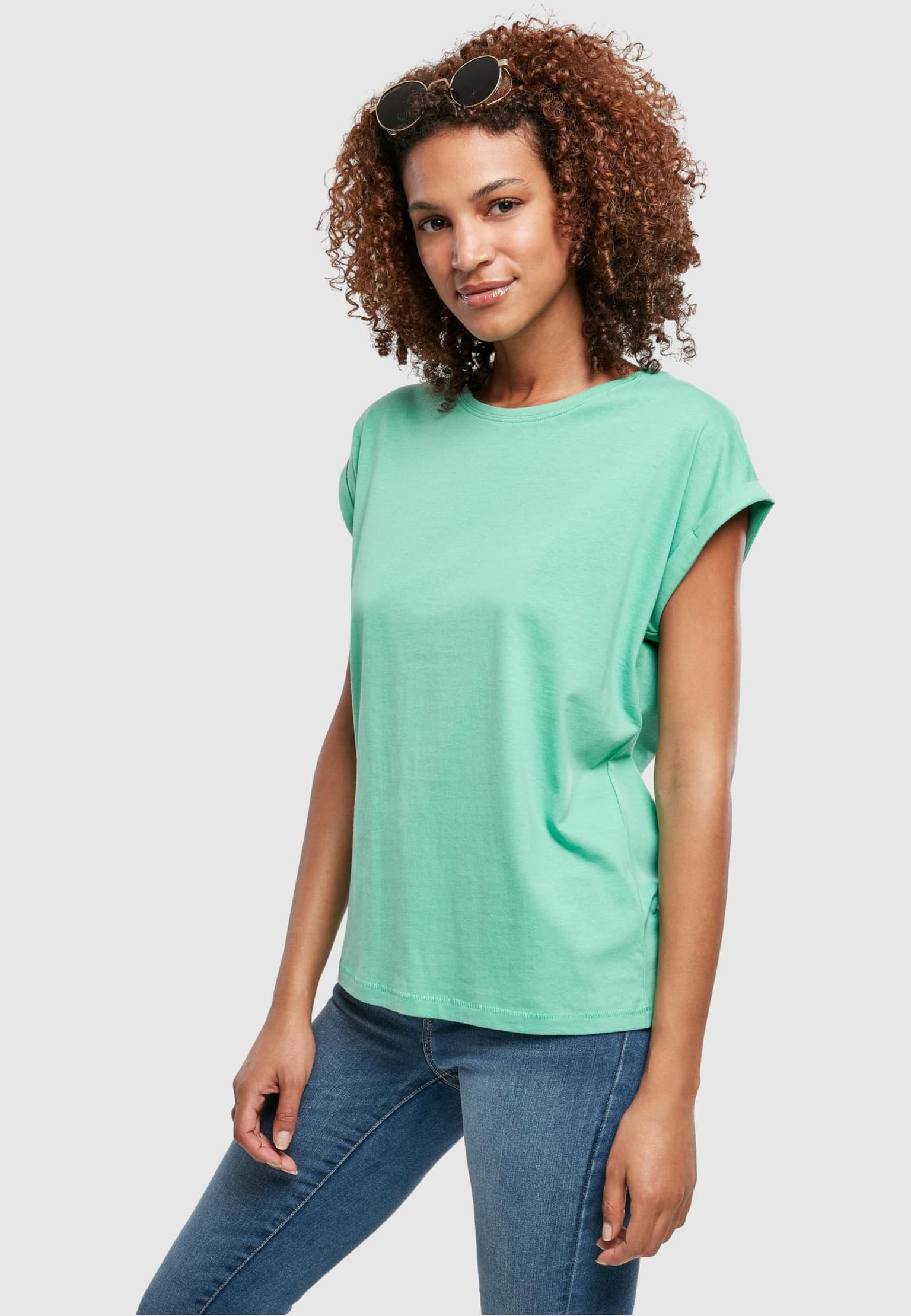 Urban Classics Ladies Extended Shoulder Tee