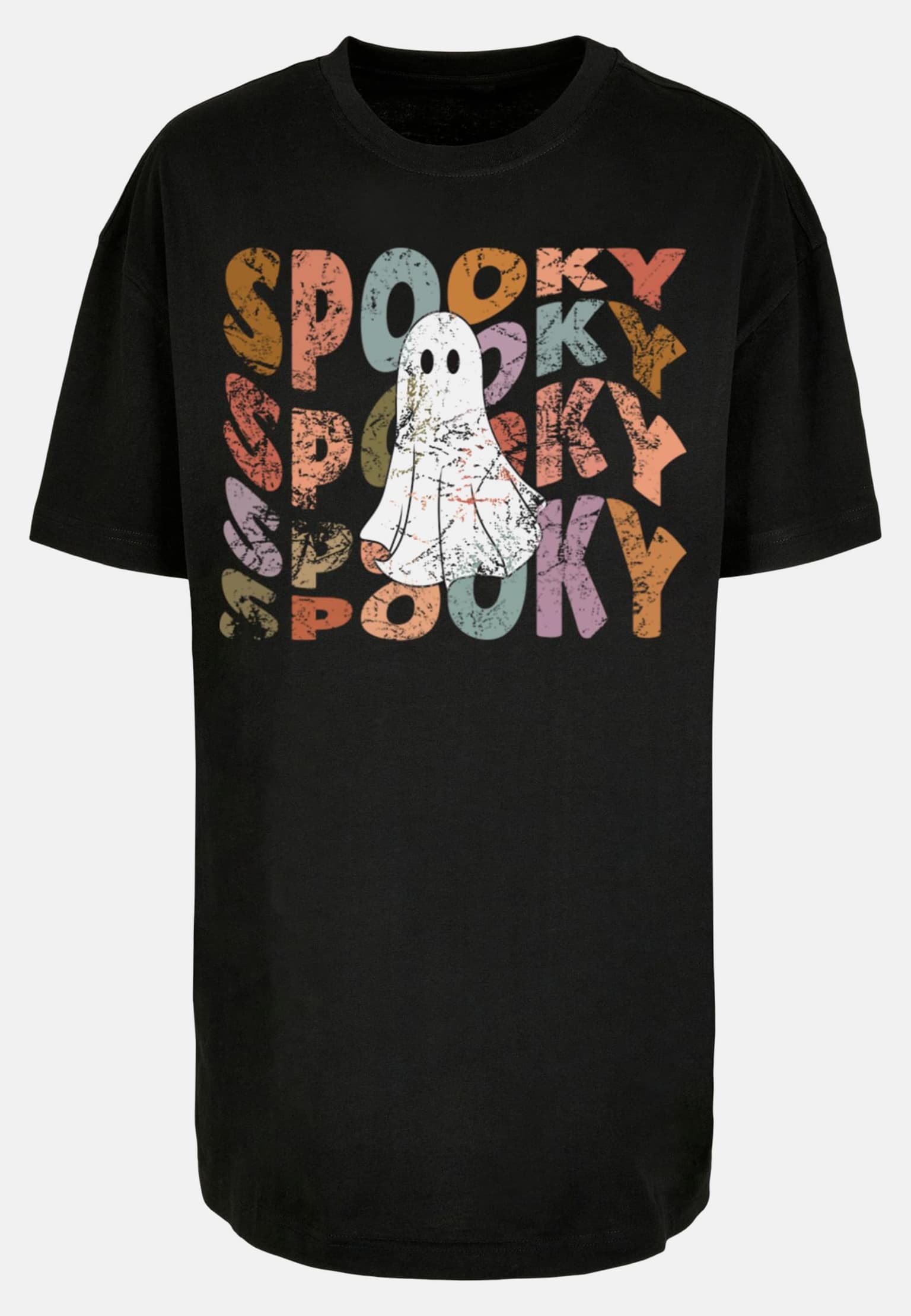 Merchcode Ladies Halloween - Spooky Ghost Tee – Bild 3