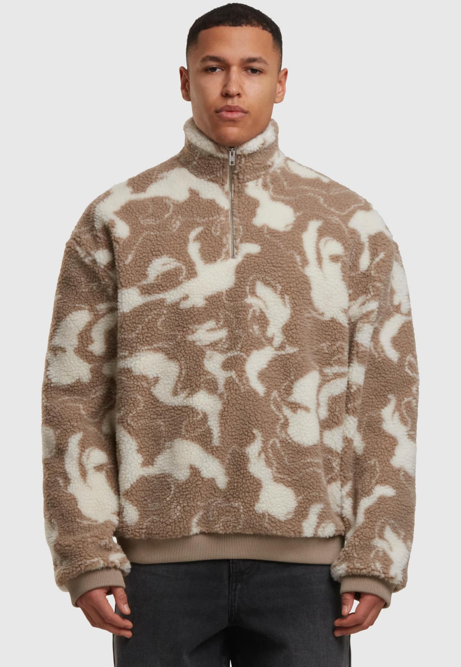 Urban Classics Oversized Pattern Teddy Troyer – Bild 3