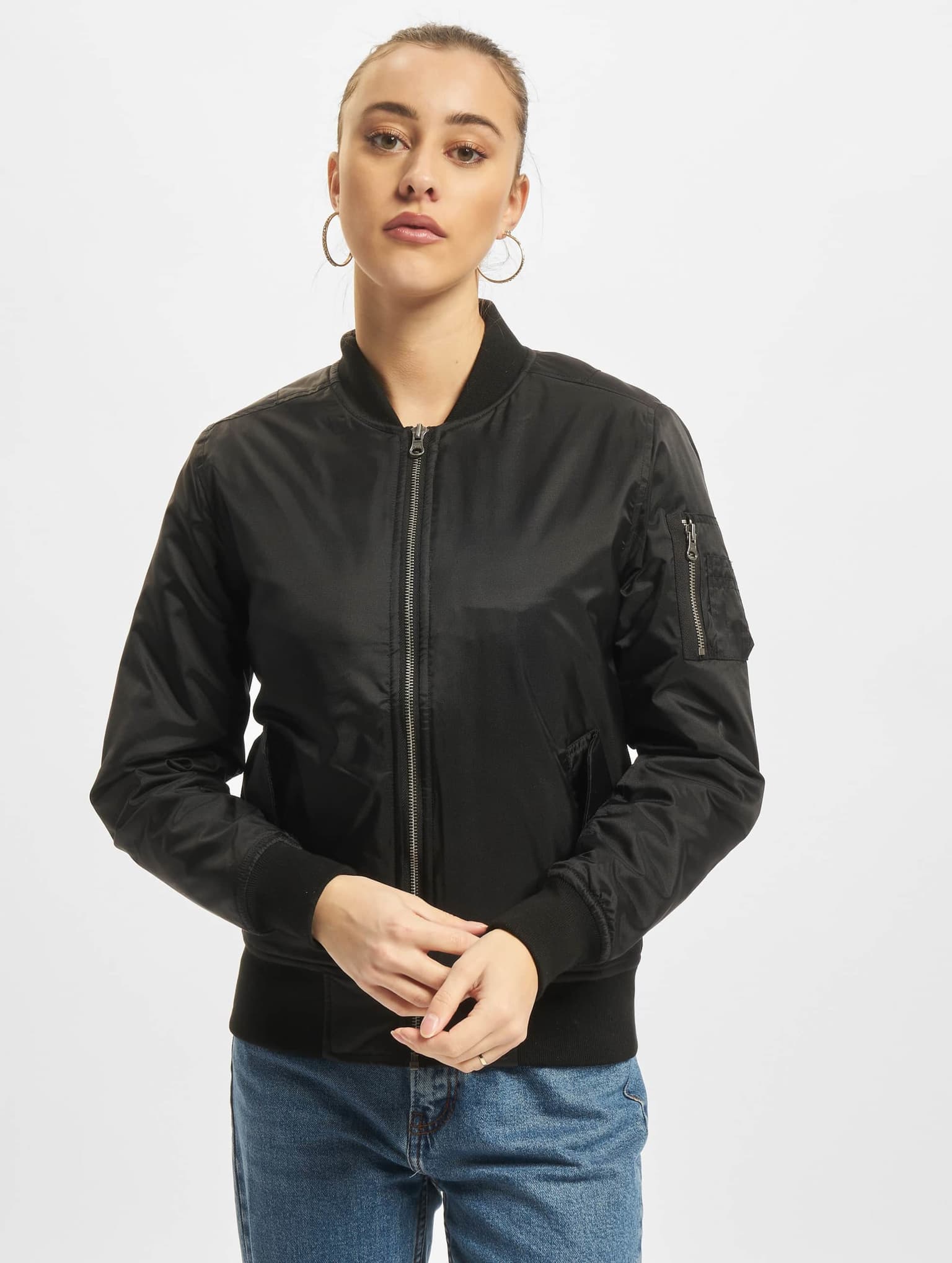 Urban Classics Ladies Basic Bomber Jacket – Bild 3