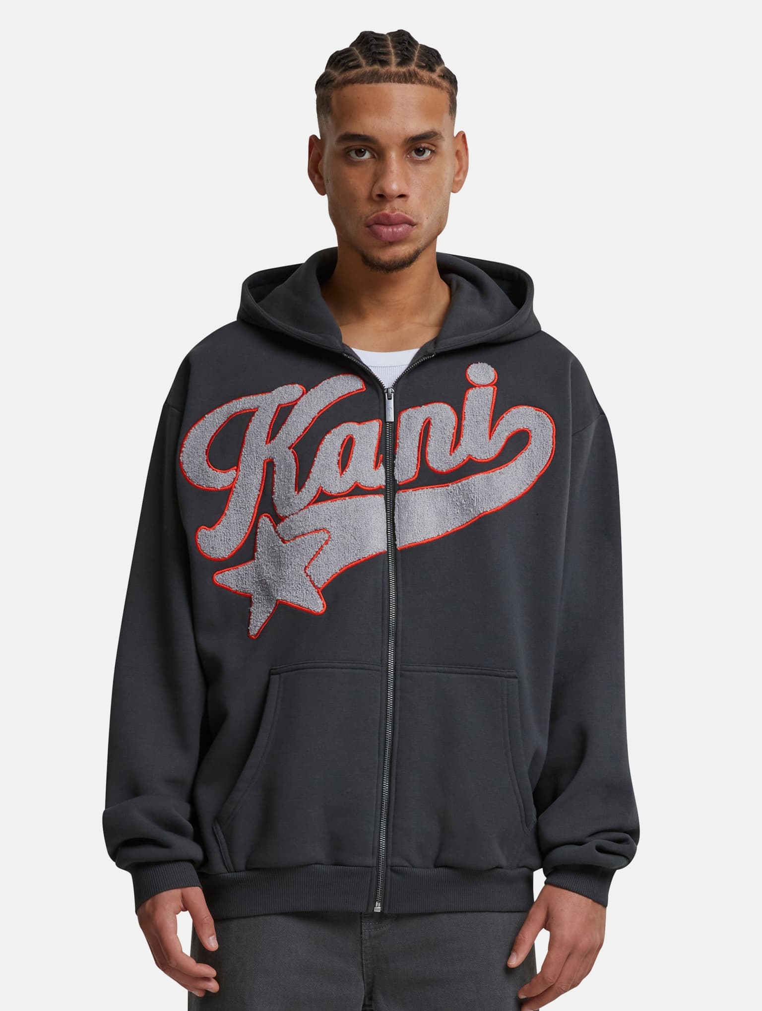 Karl Kani Star Logo OS Full Zip Hoodie – Bild 4