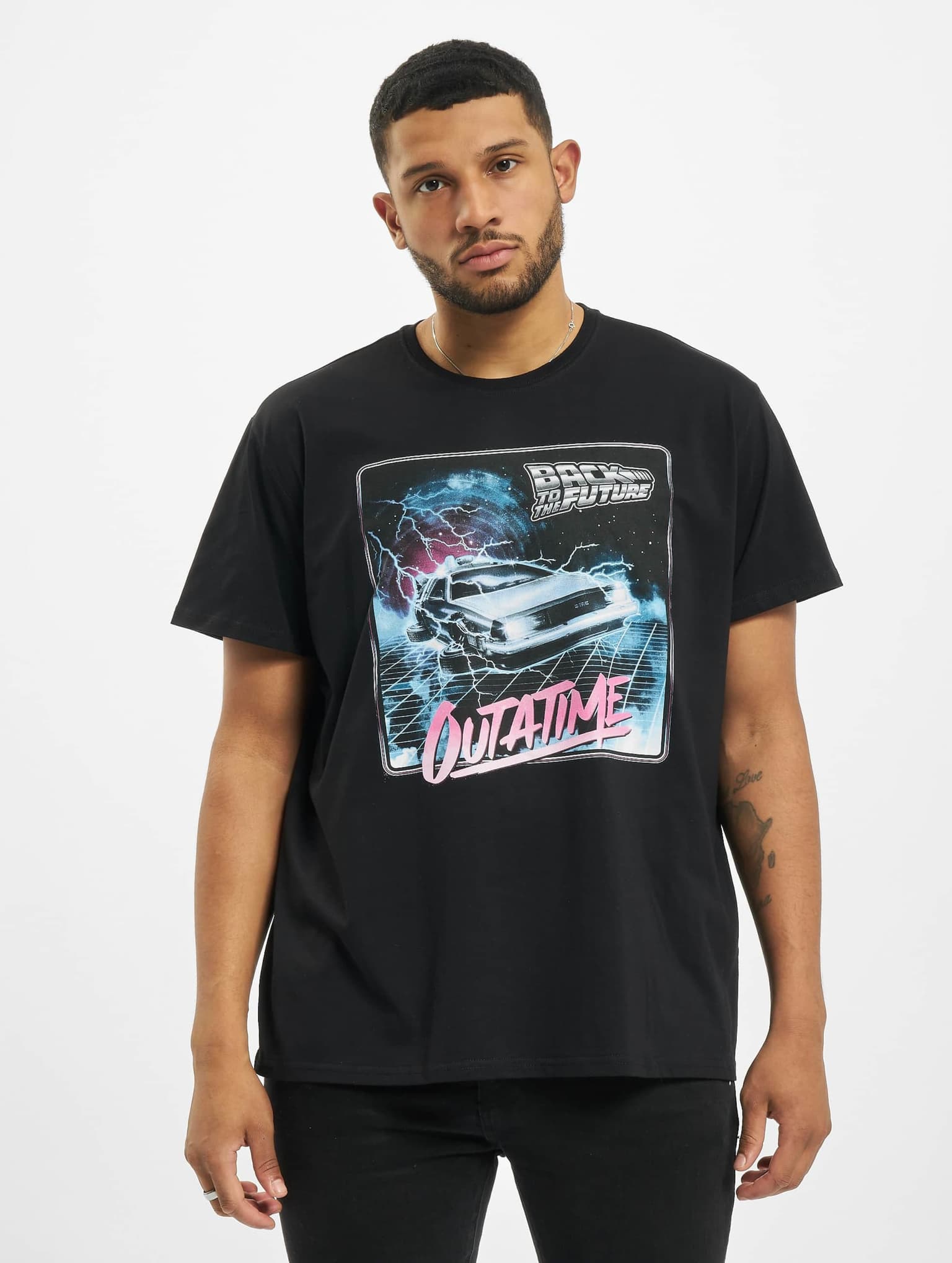 Merchcode Back To The Future Outatime Tee – Bild 3