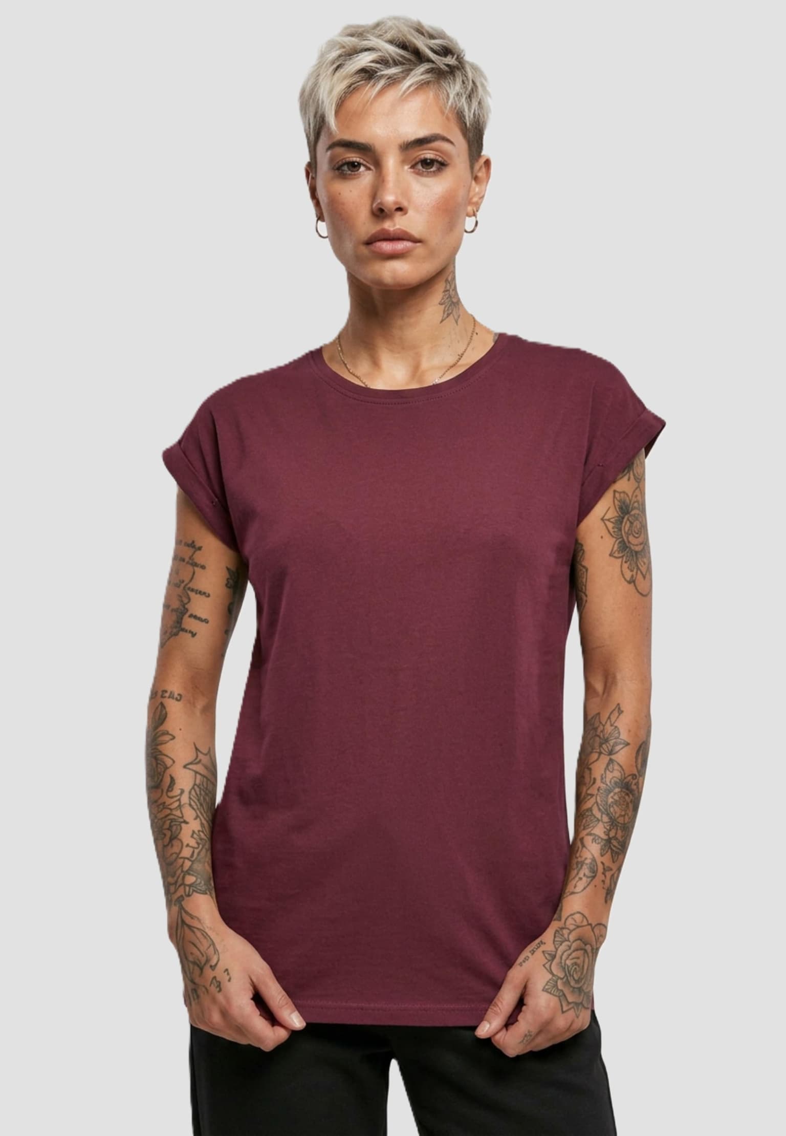Urban Classics Ladies Extended Shoulder Tee
