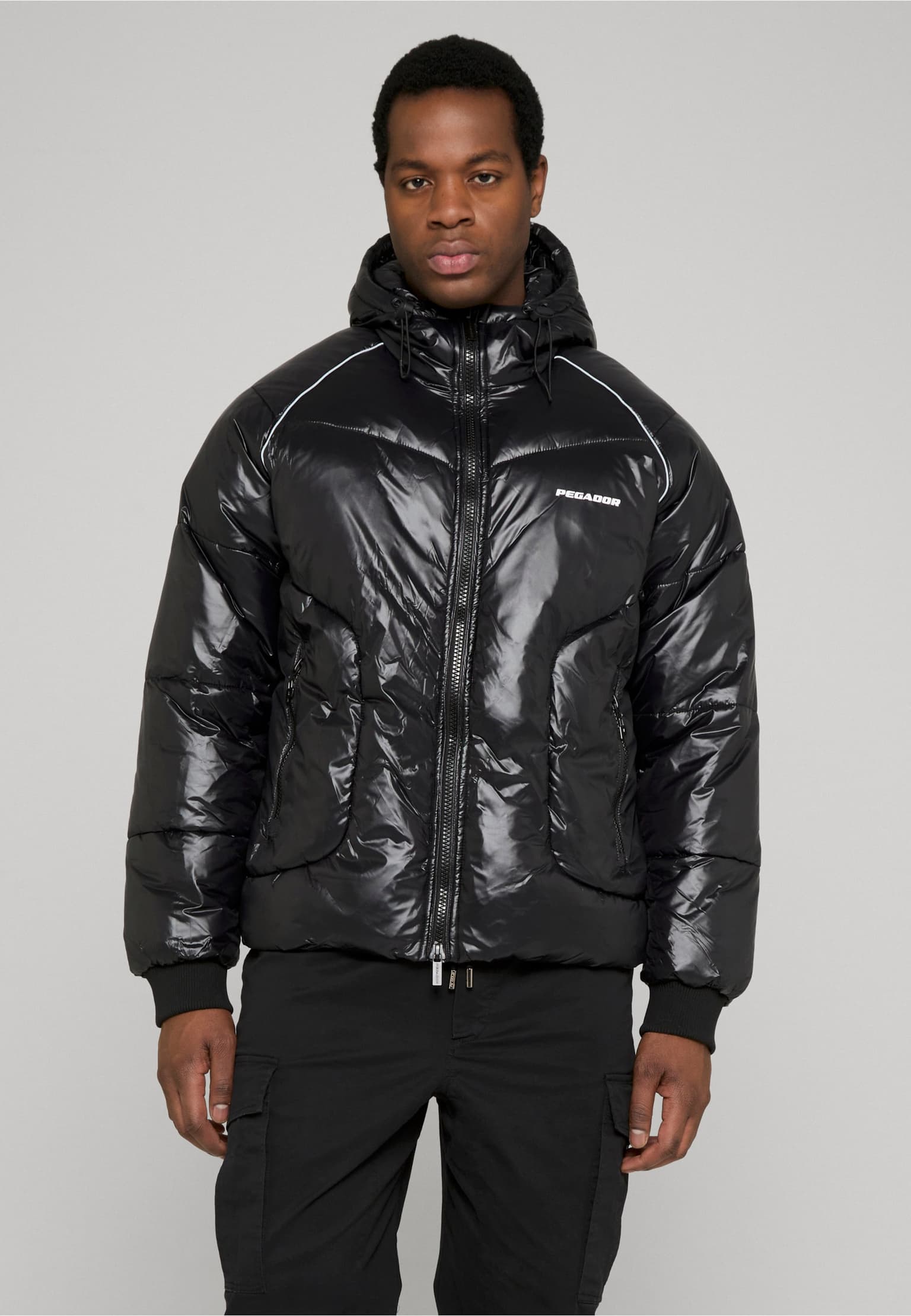 PEGADOR TOBY RAGLAN PUFFER JACKET