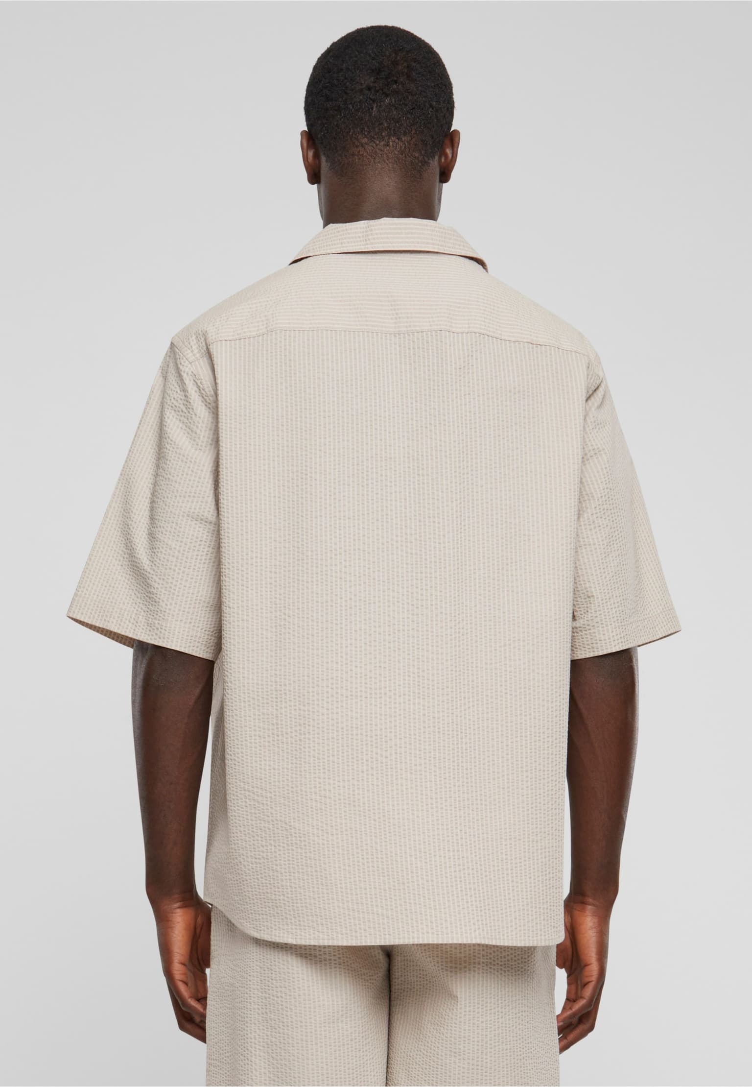 Urban Classics Relaxed Seersucker Short Sleeve Shirt – Bild 2