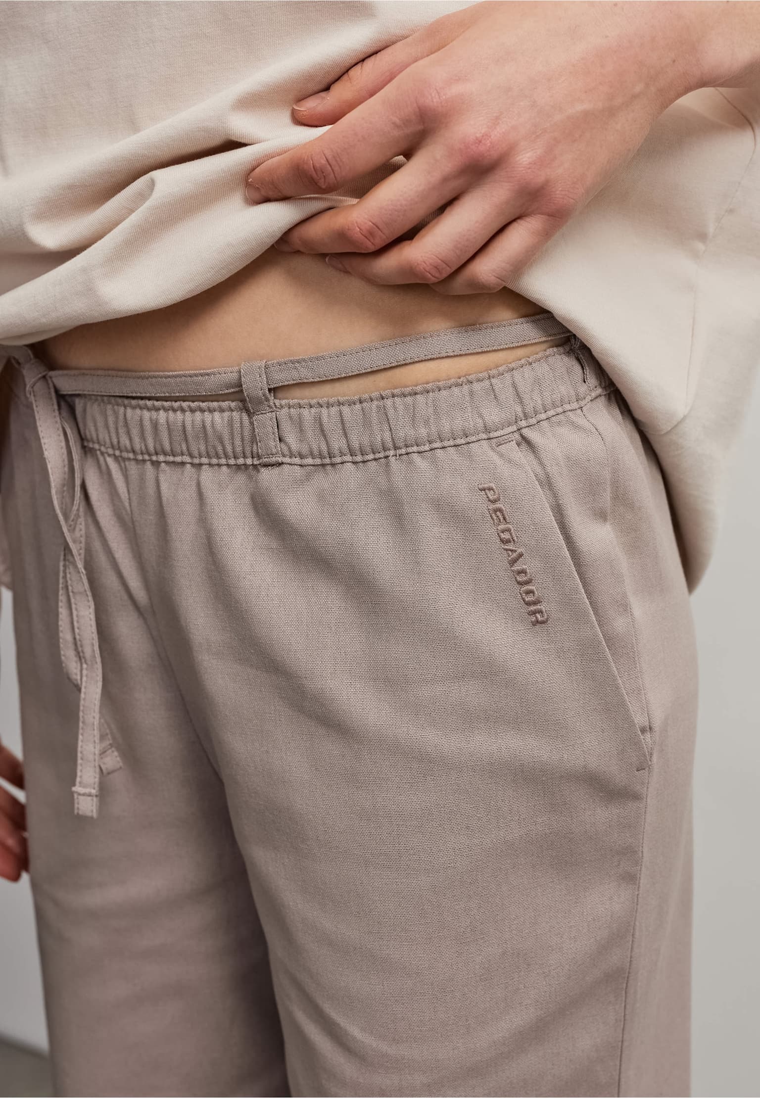 PEGADOR Brunate Linen Pants – Bild 3