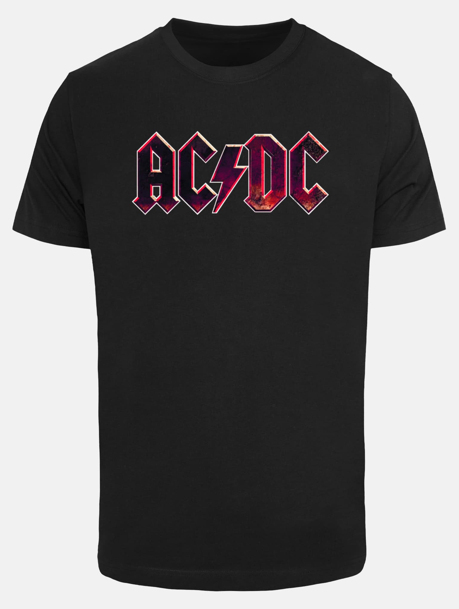 Merchcode ACDC - Distressed Logo T-Shirt – Bild 3