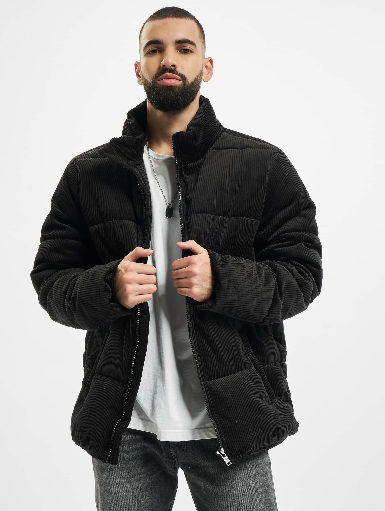 Urban Classics Boxy Corduroy Puffer Jacket