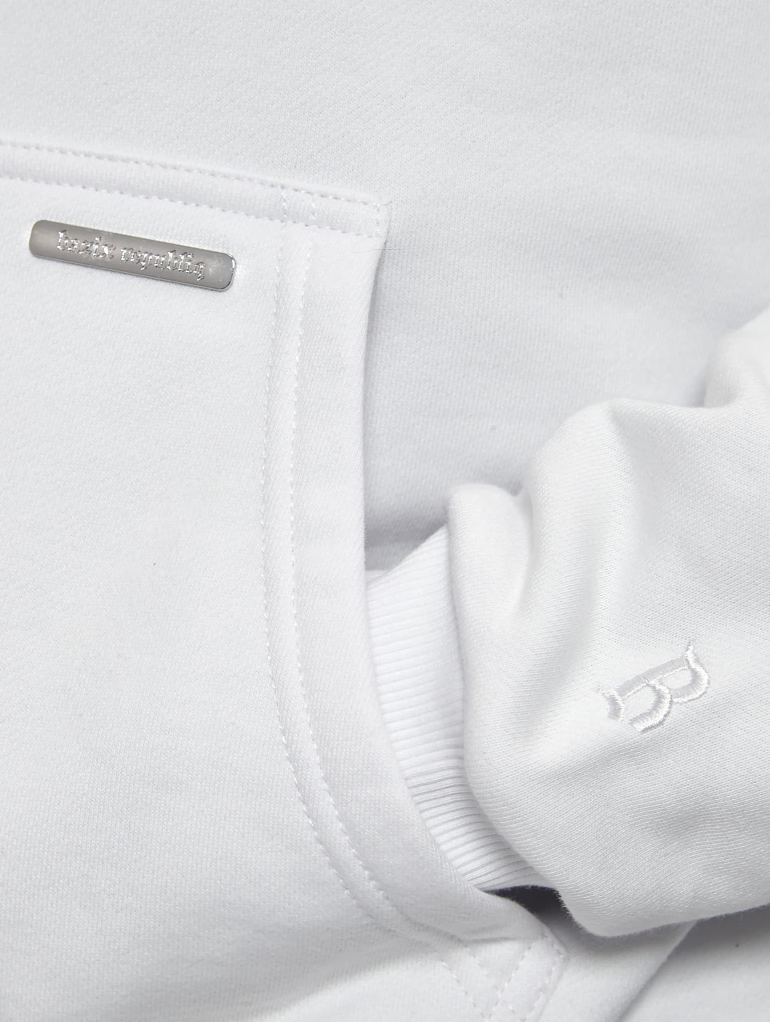 Dropsize Bazix Republiq SUPER HEAVY BLANK HOODIE – Bild 4