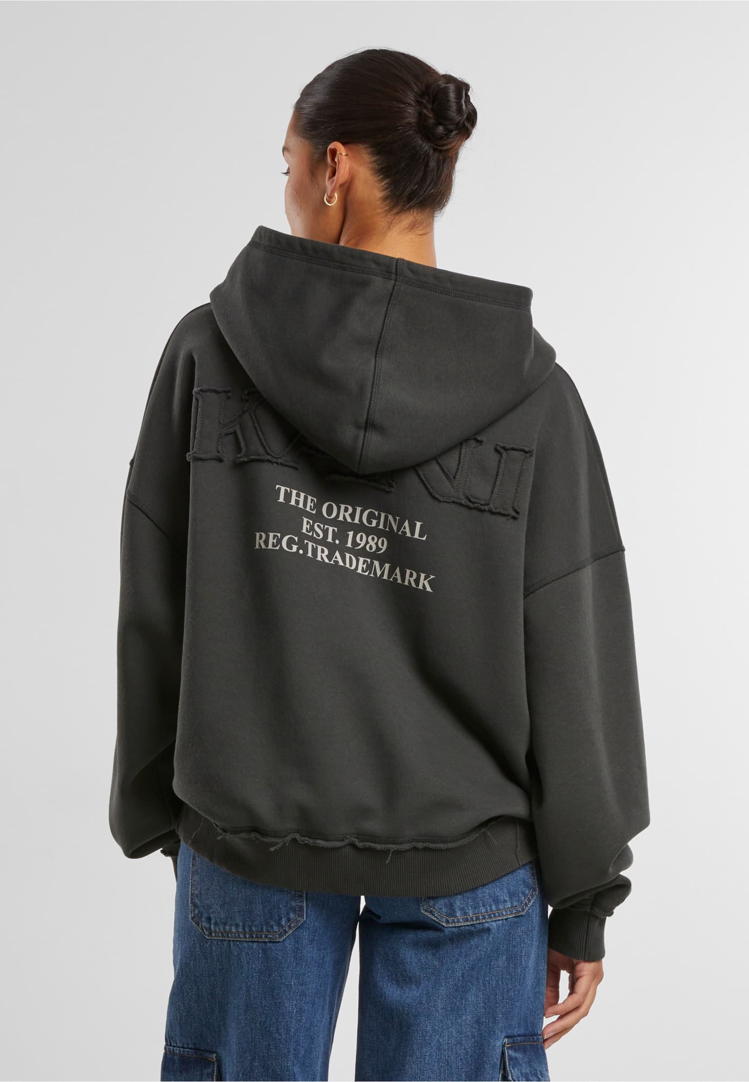 Karl Kani Small Signature Washed Os Hoodie – Bild 2