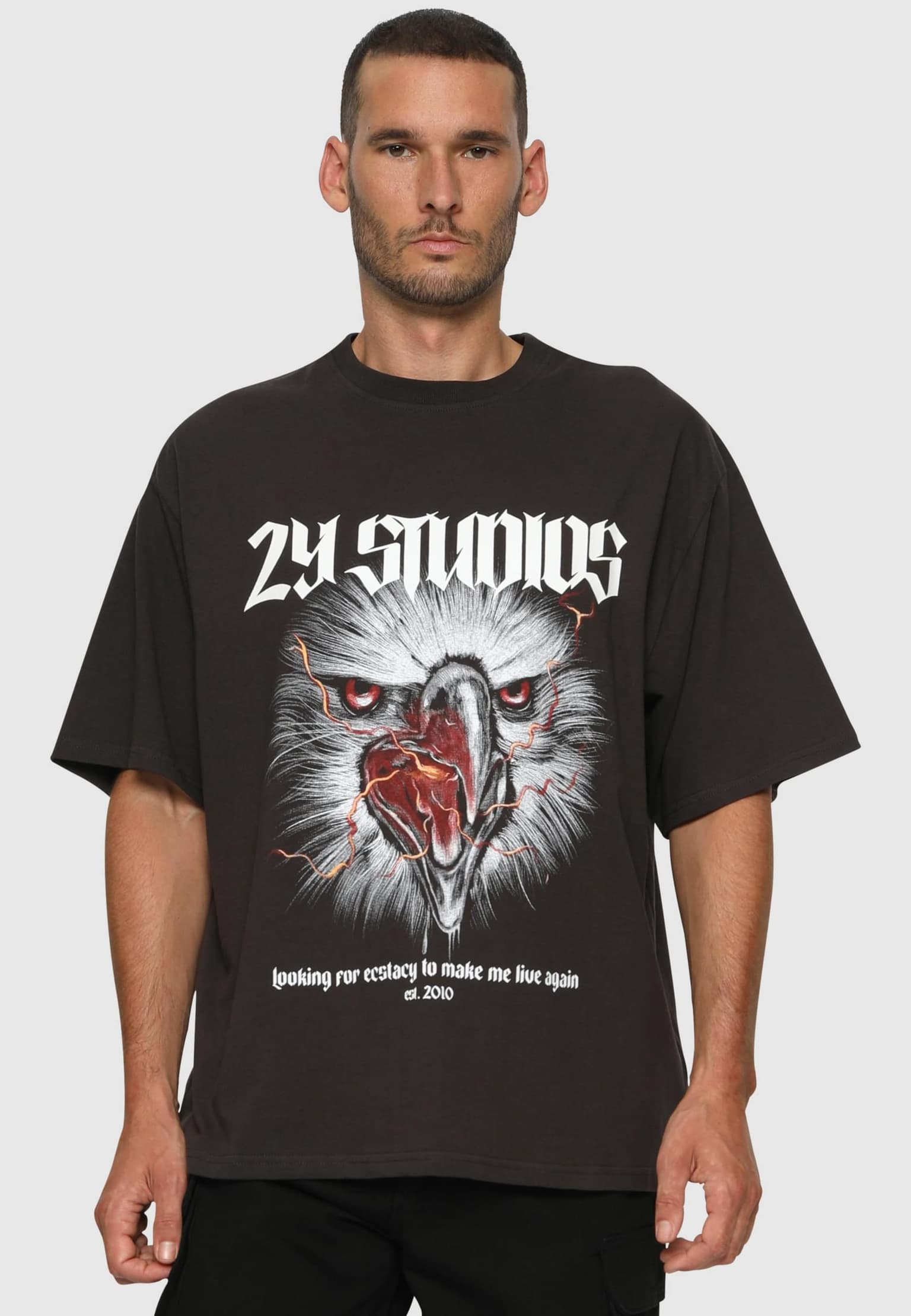 2Y Studios Eagle Oversize Tee