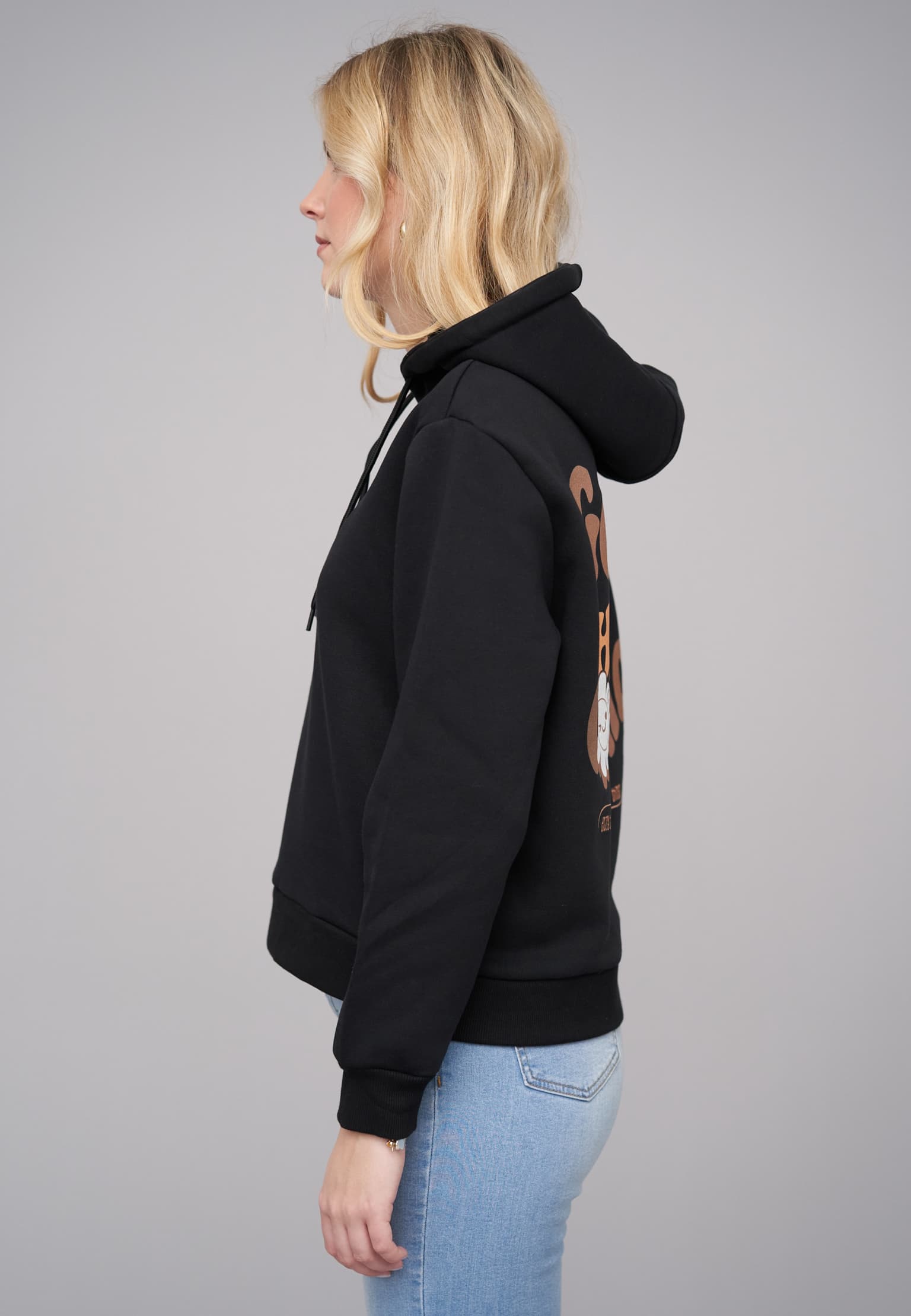 Cloud5ive Ladies 77 Good Things Black Everyday Hoodie – Bild 3