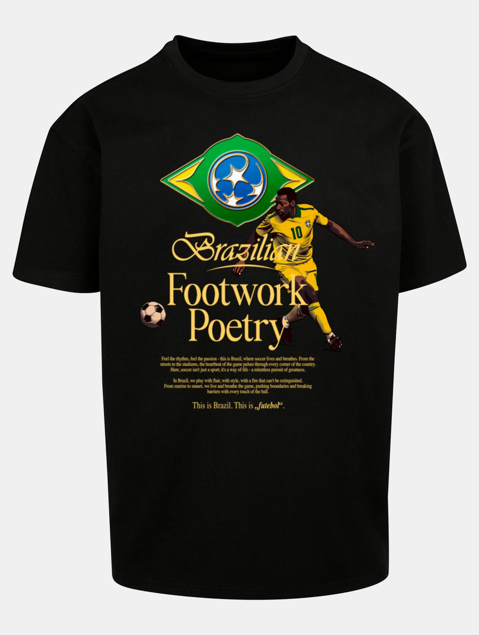 Mister Tee Upscale Footwork Poetry Oversize – Bild 3