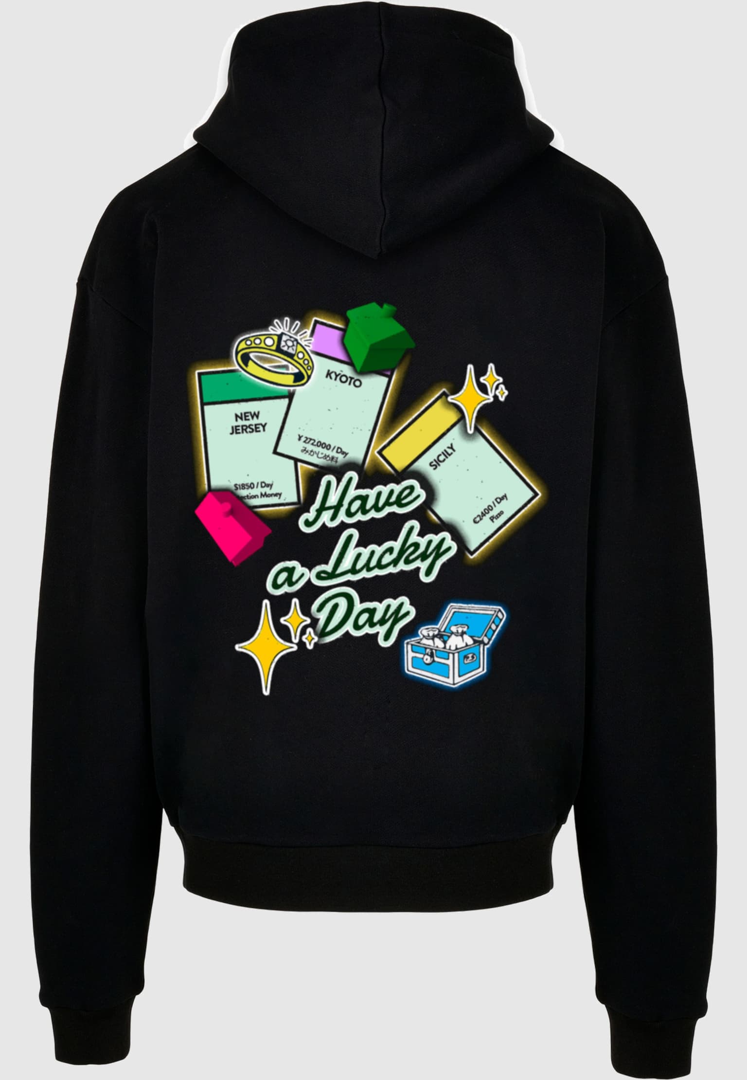 Mister Tee Upscale Intepol Ultraheavy Oversize Hoodie – Bild 4