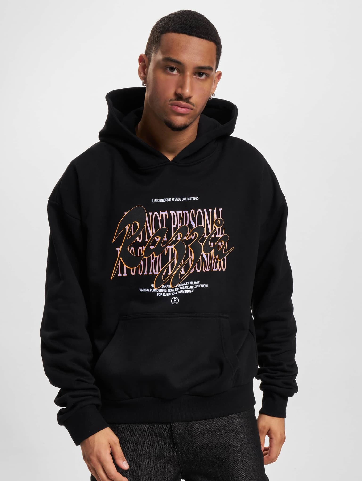 Mister Tee Upscale Razzia Ultraheavy Oversize Hoodie – Bild 3