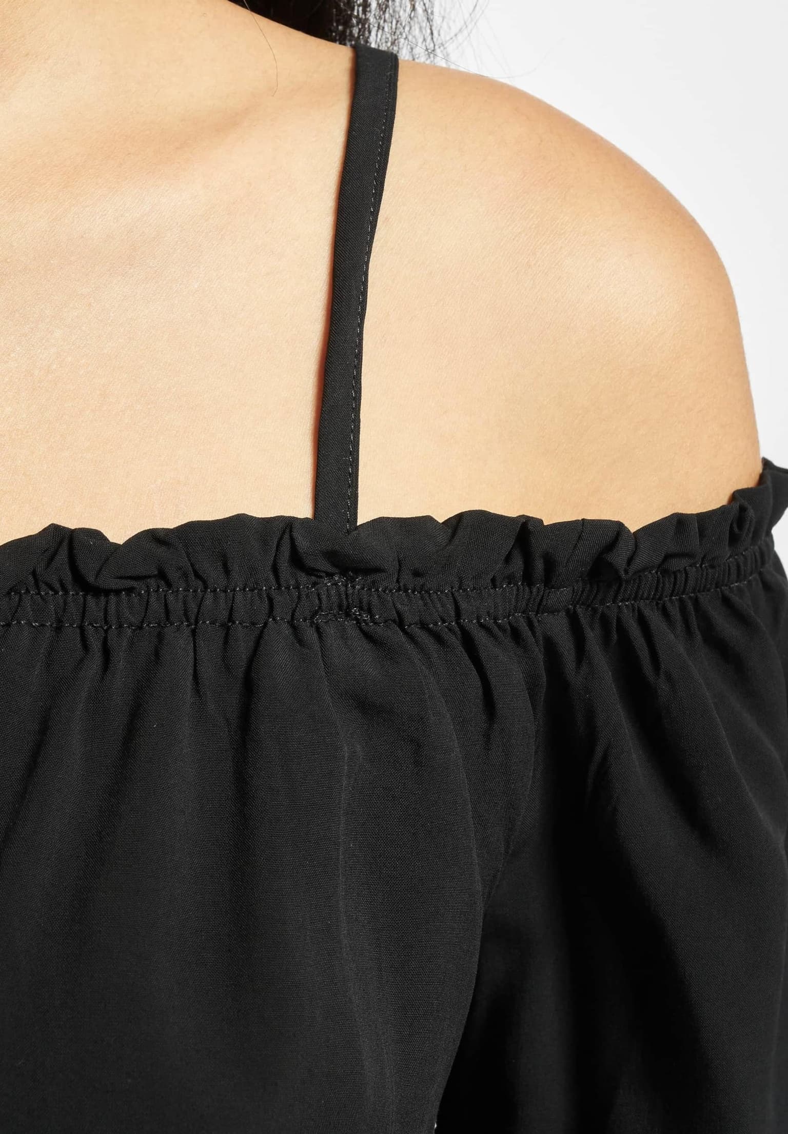 Urban Classics Cold Shoulder Blouse/Tunic – Bild 3