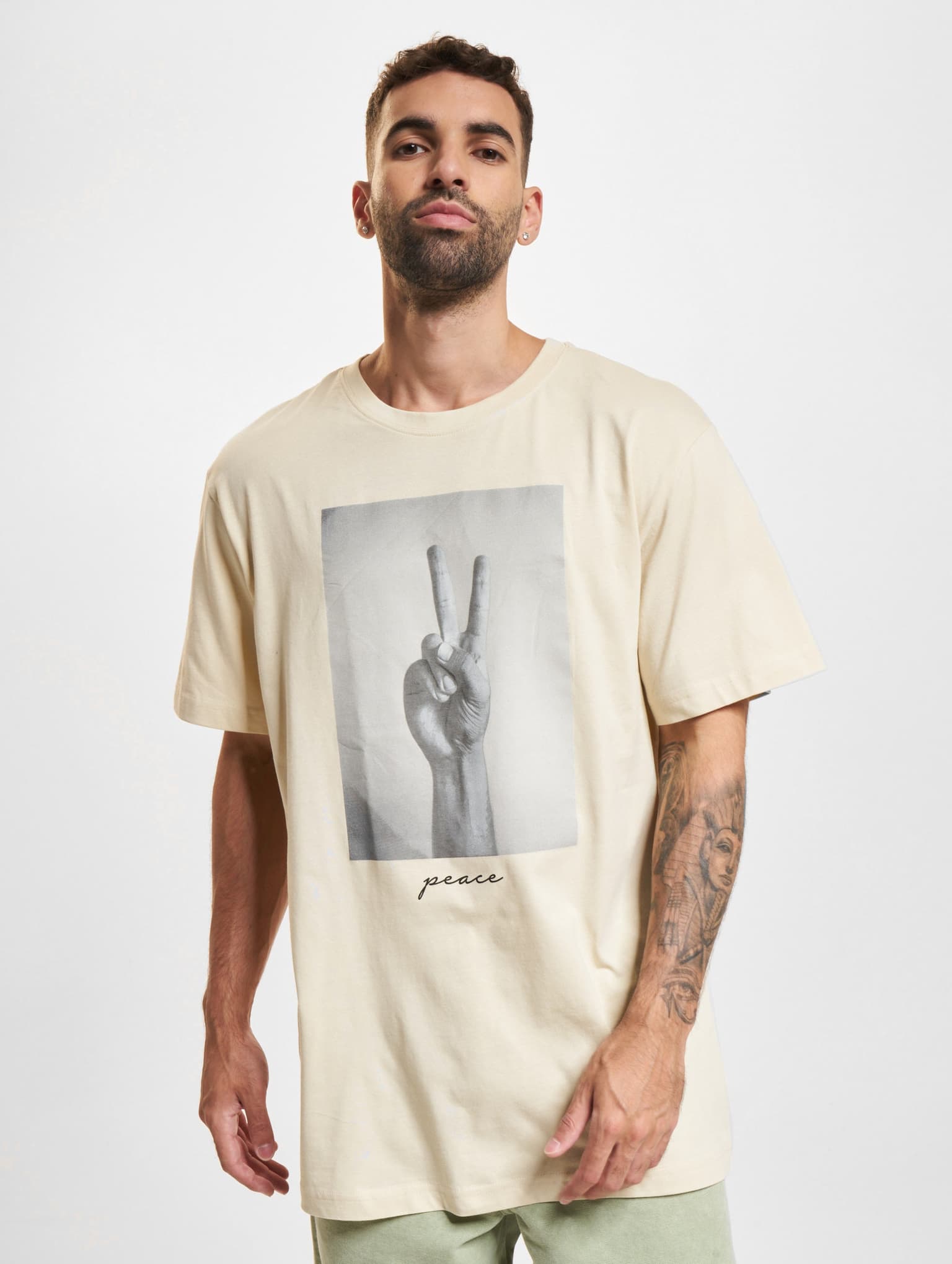 Mister Tee Peace Sign T-Shirt – Bild 3