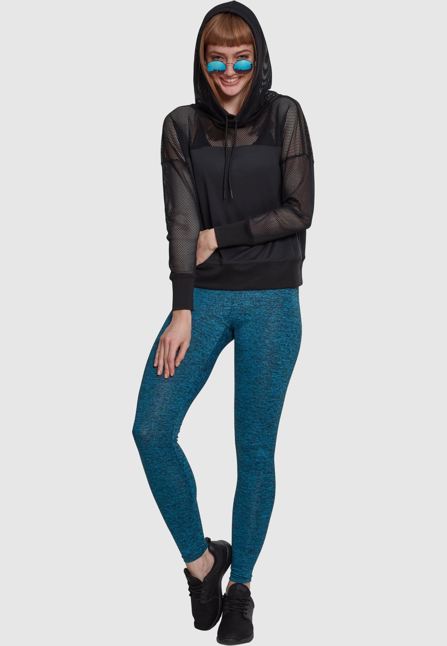 Urban Classics Ladies Mesh Hoody – Bild 4