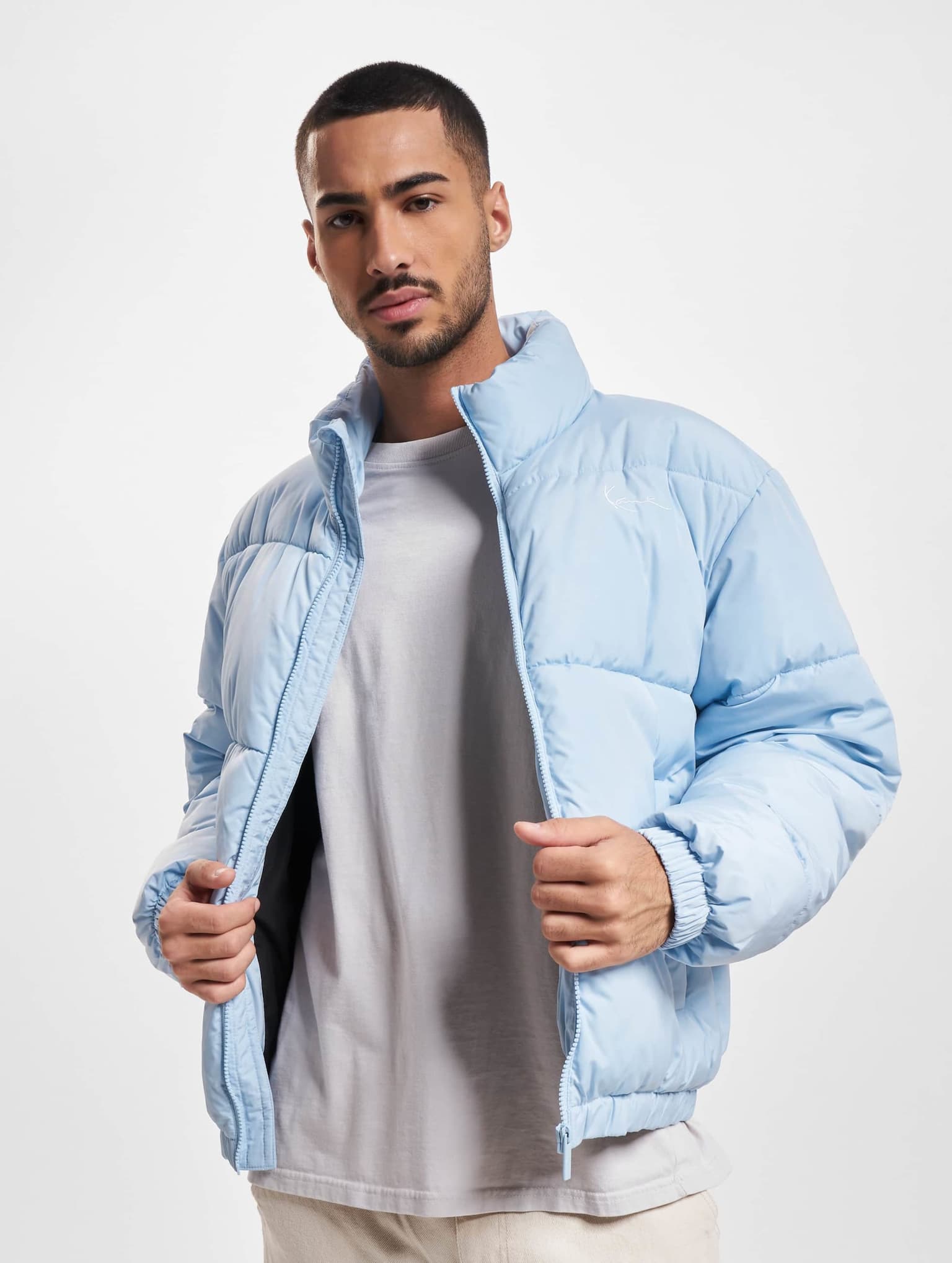 Karl Kani KM233-052-3 KK Chest Signature Puffer Jacket