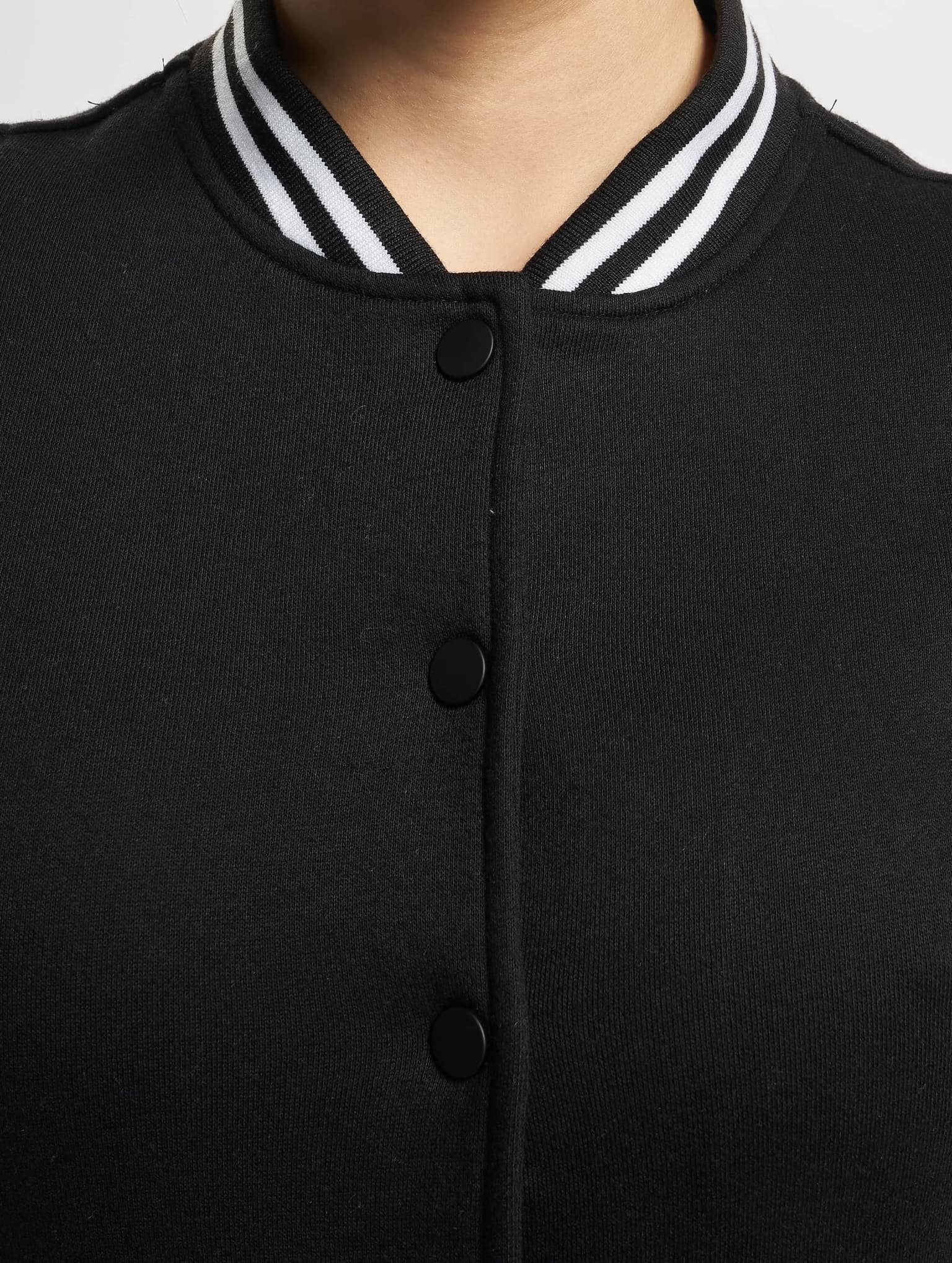 Urban Classics Ladies Inset College Sweat Jacket – Bild 4