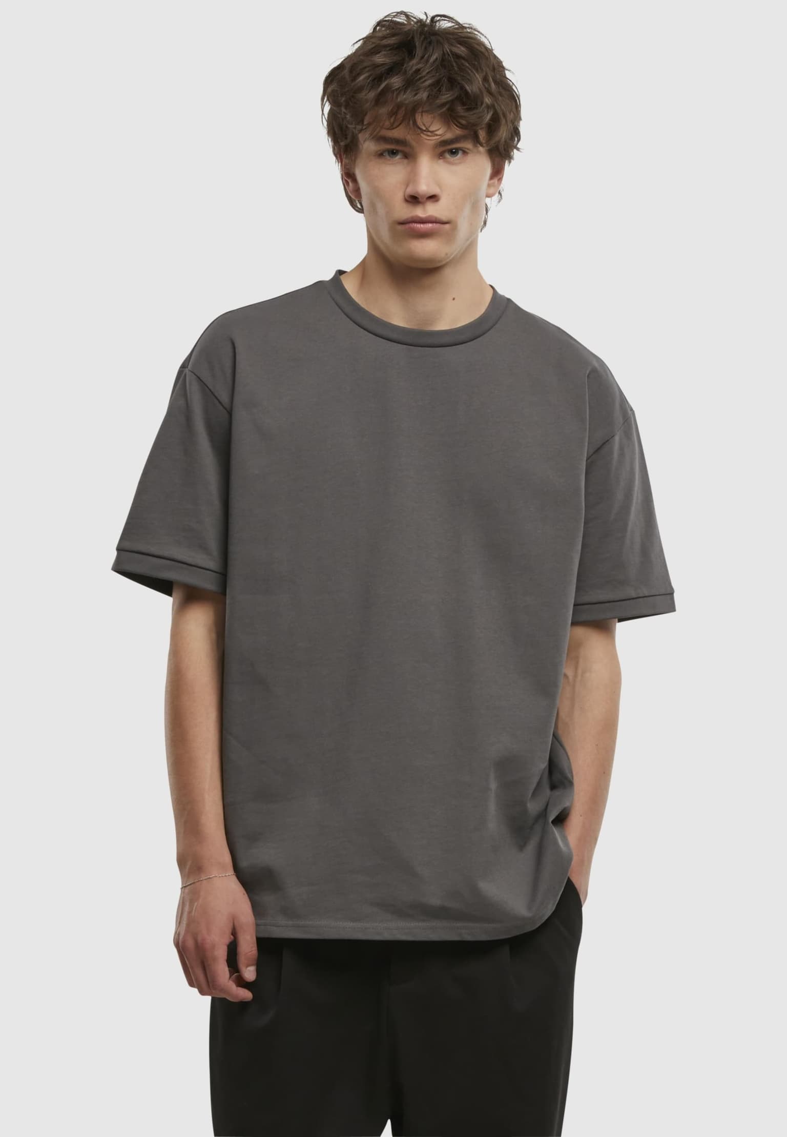 Urban Classics Rib Cuff Tee