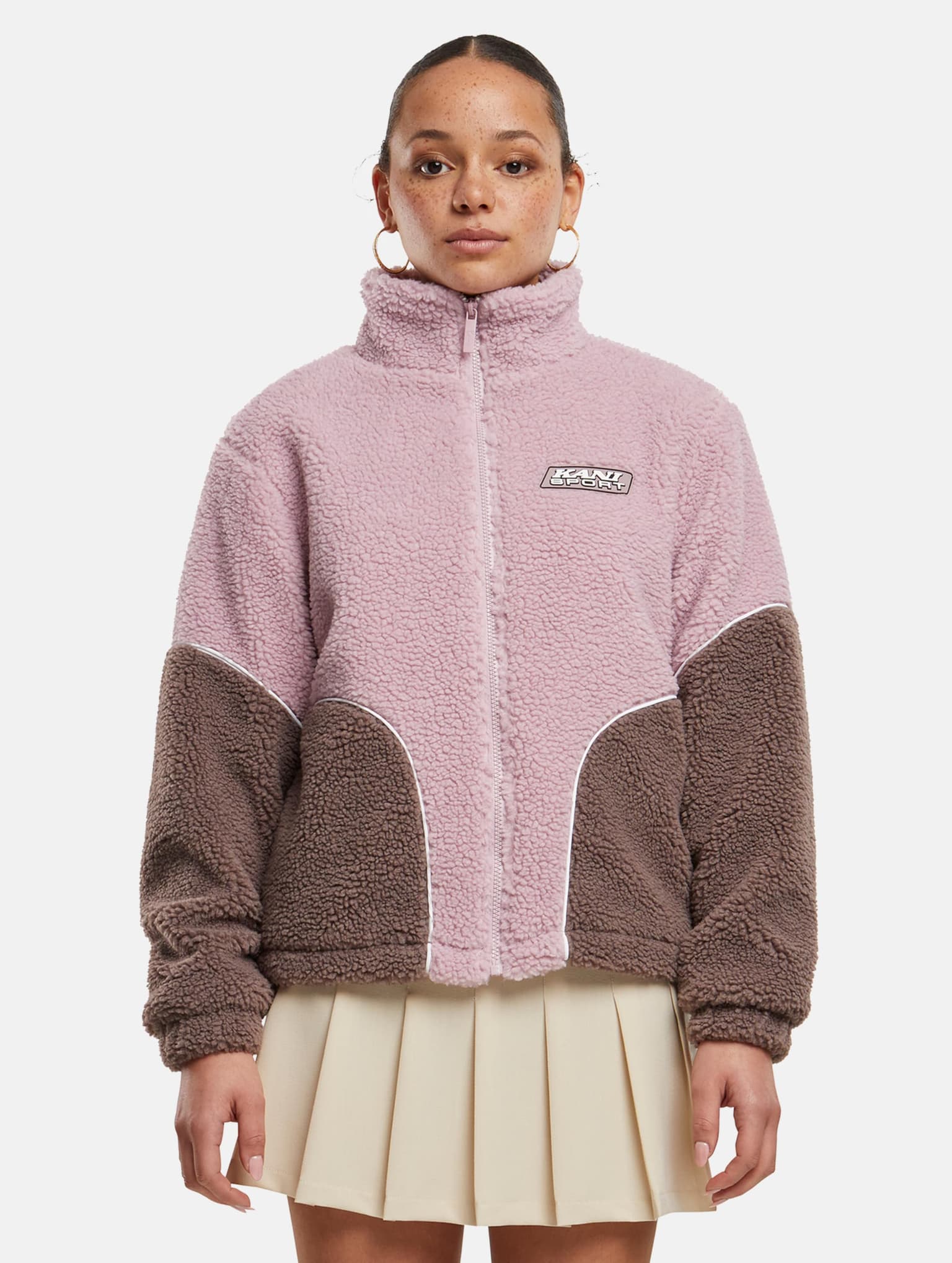 Karl Kani Sport Patch Teddy Block Übergangsjacke – Bild 3