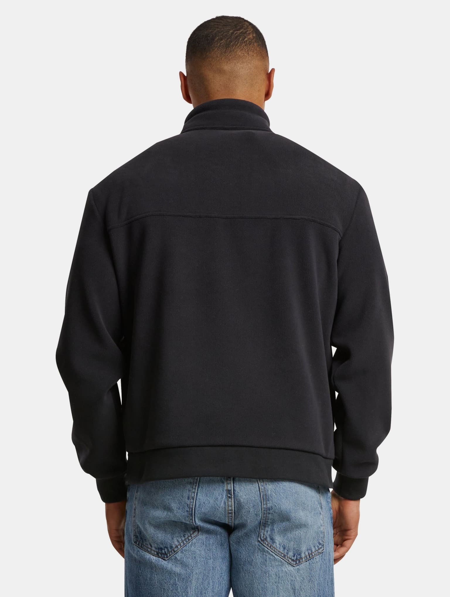 Urban Classics Colour Block Polar Fleece Übergangsjacke – Bild 2