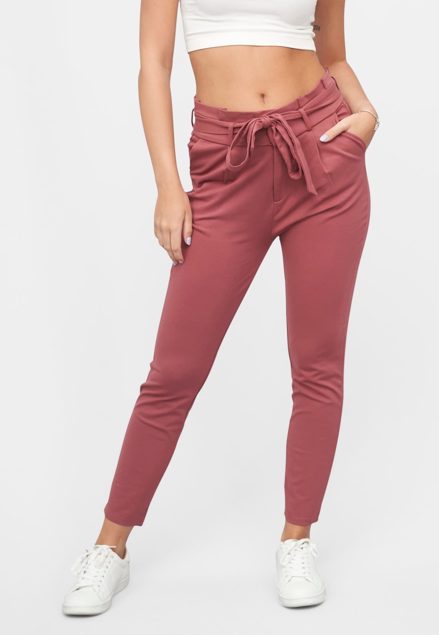 Cloud5ive Loose Fit Paperbag Stretch Hose