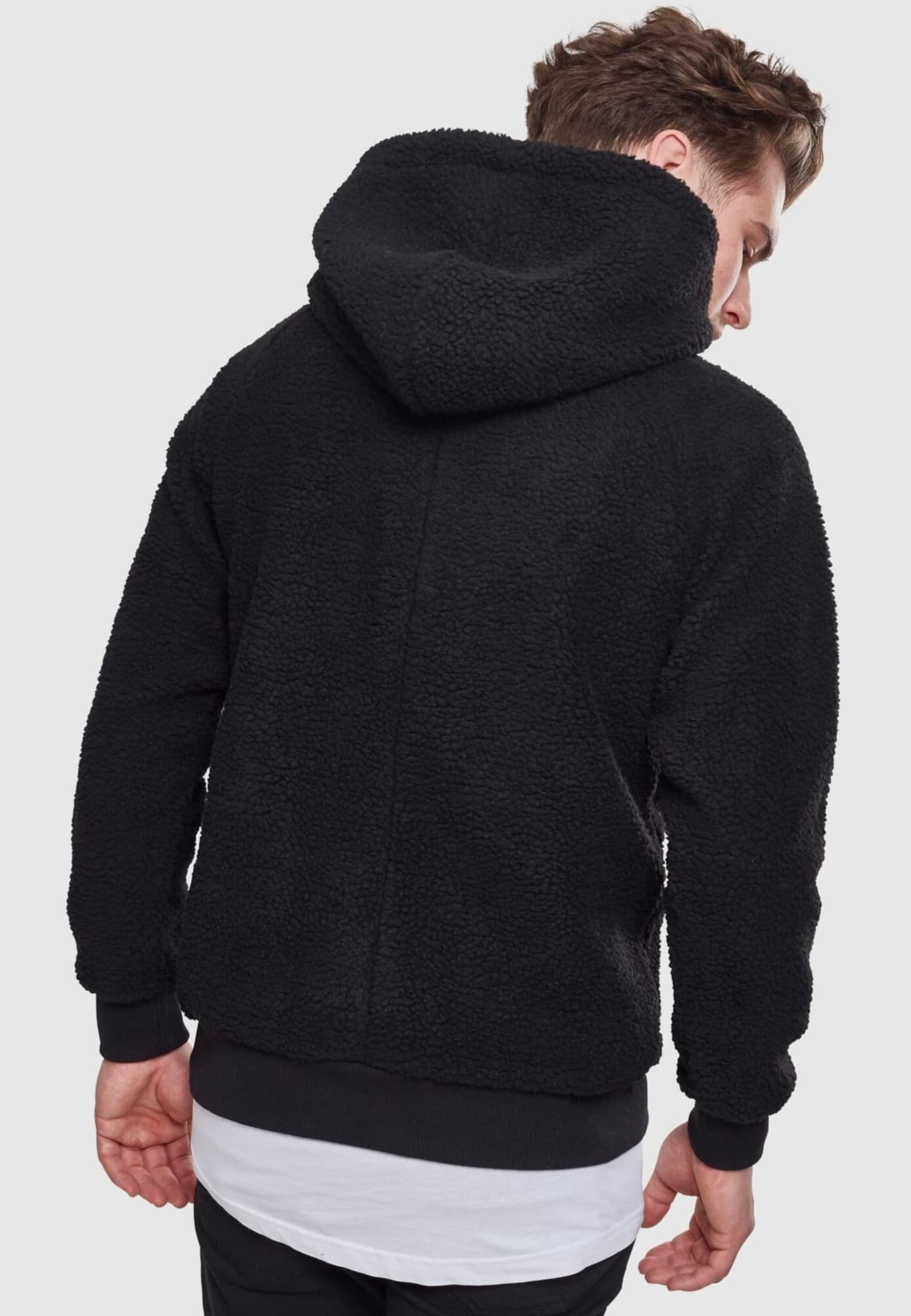 Urban Classics Sherpa Hoody – Bild 2