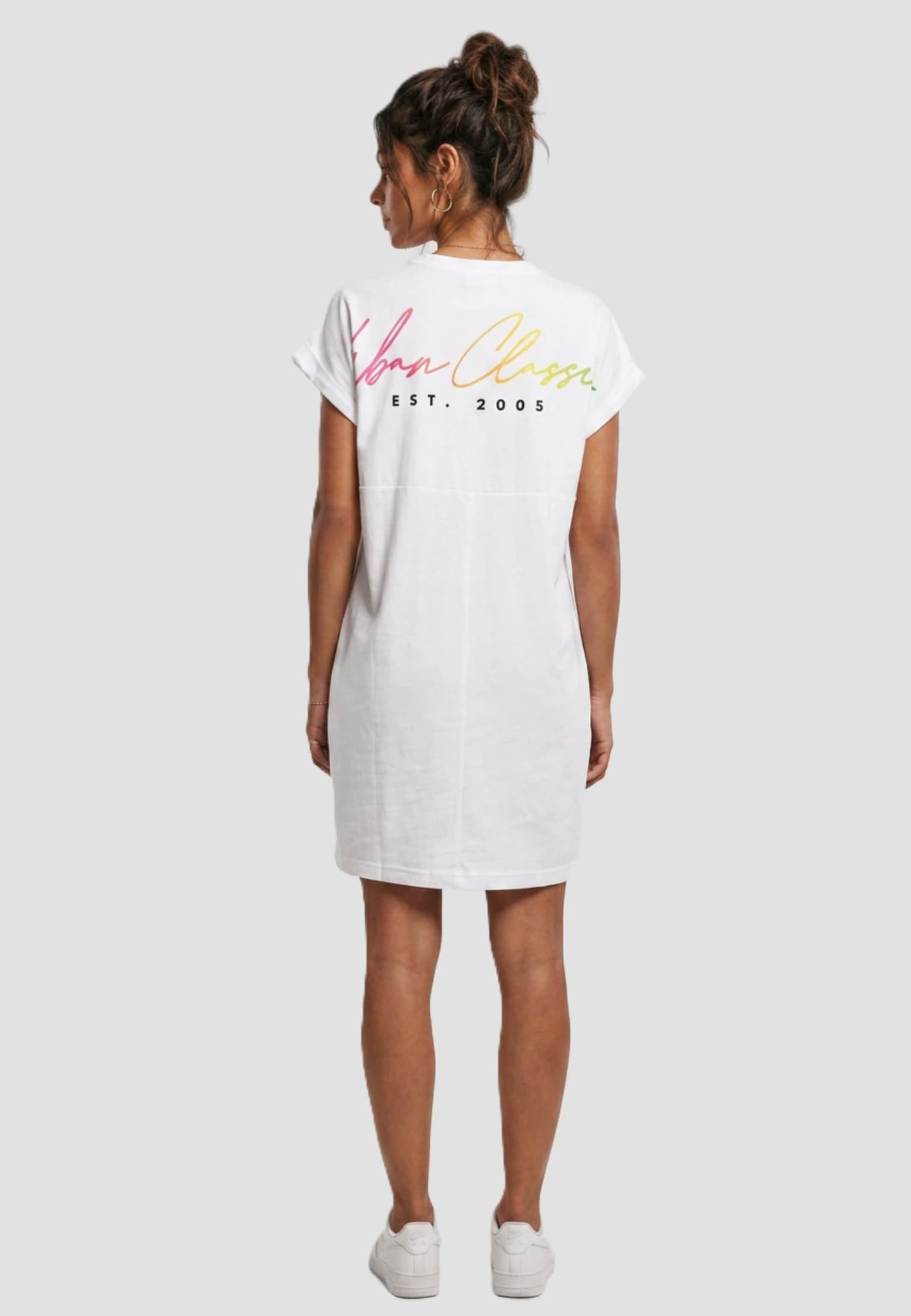 Urban Classics Ladies Rainbow Tee Dress