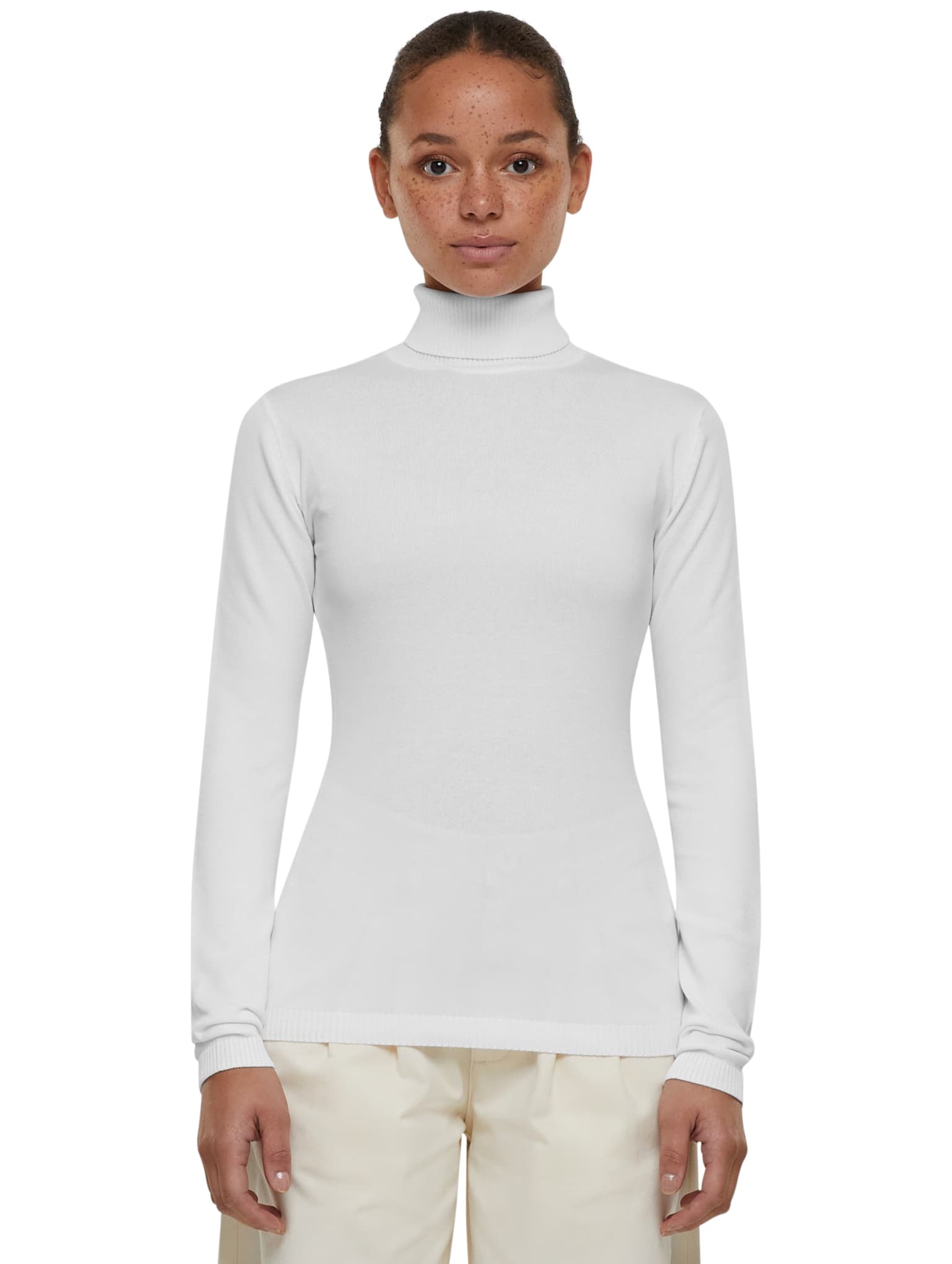 Urban Classics Ladies Knitted Turtleneck Sweater – Bild 3