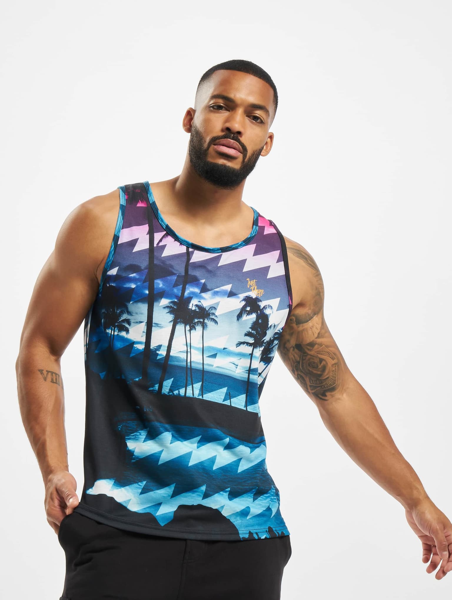 Just Rhyse Palm Coas Tank Top