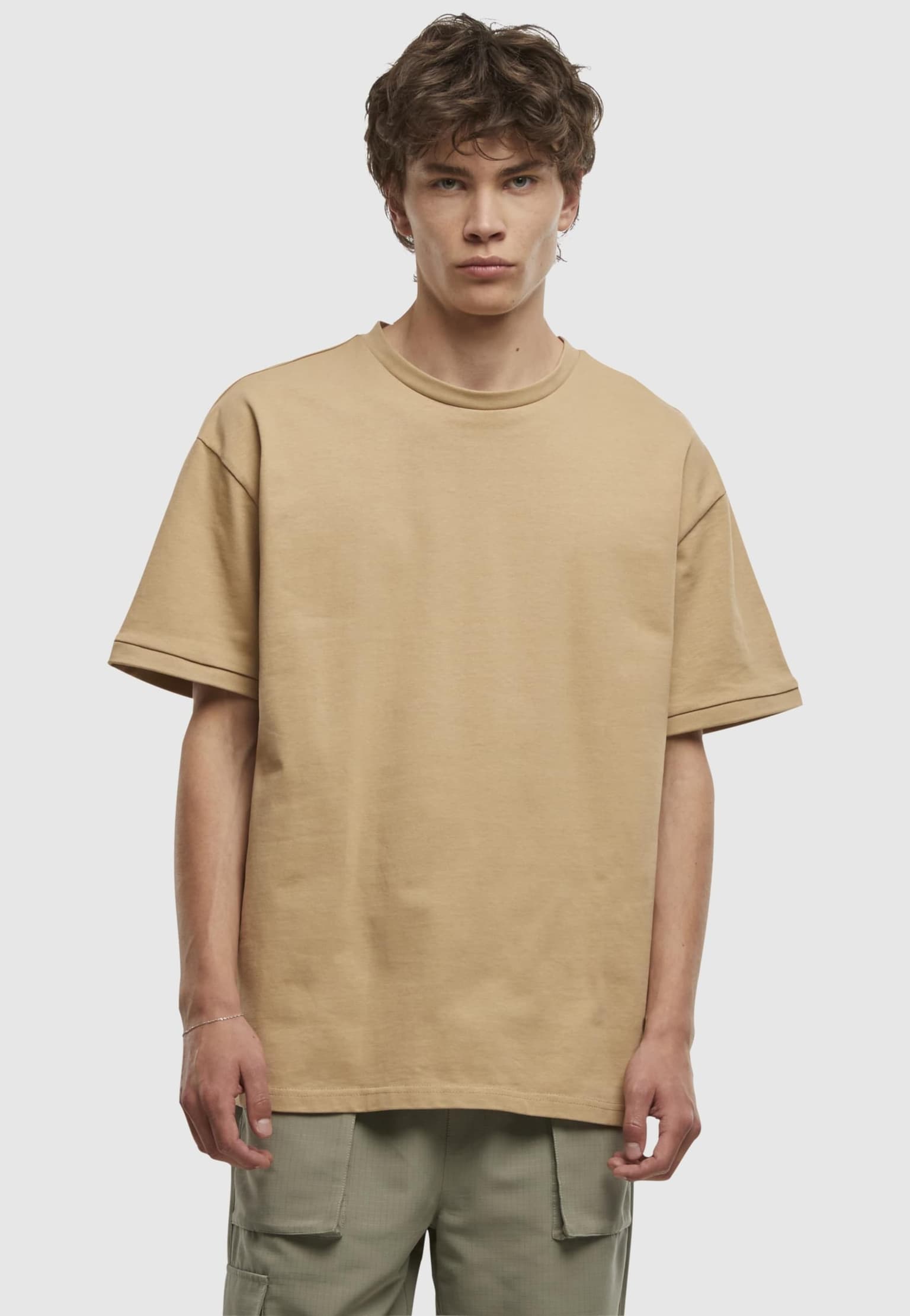 Urban Classics Rib Cuff Tee