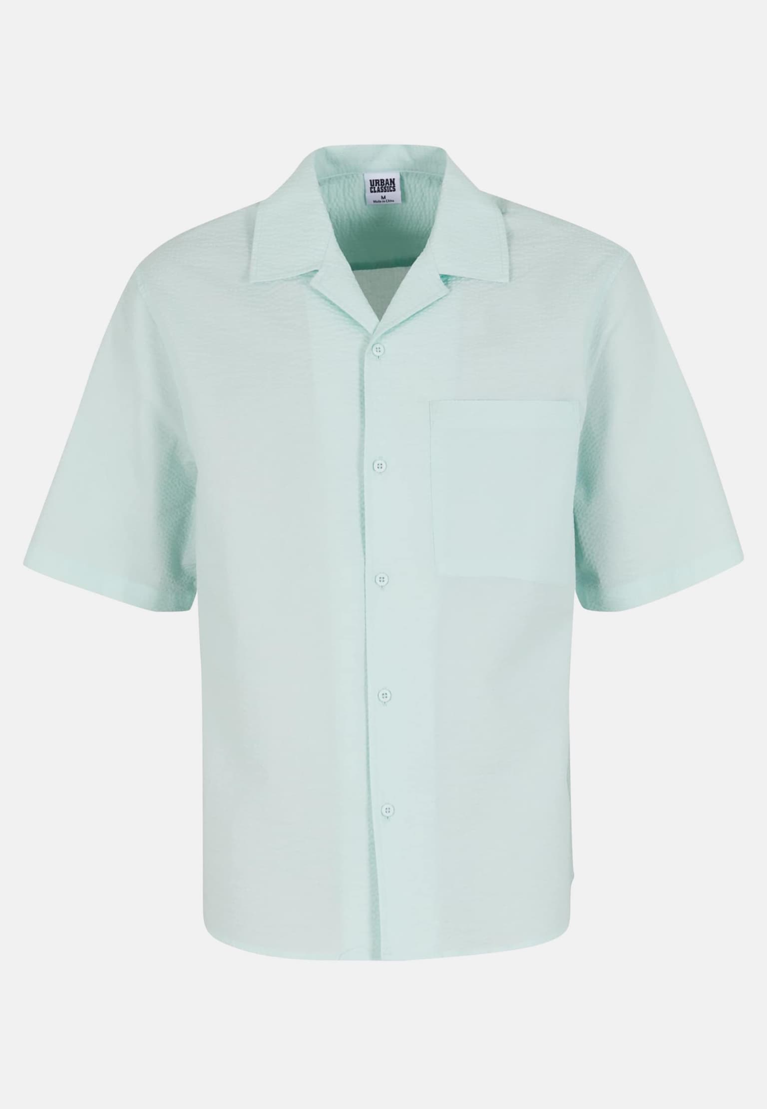 Urban Classics Relaxed Seersucker Short Sleeve Shirt – Bild 3