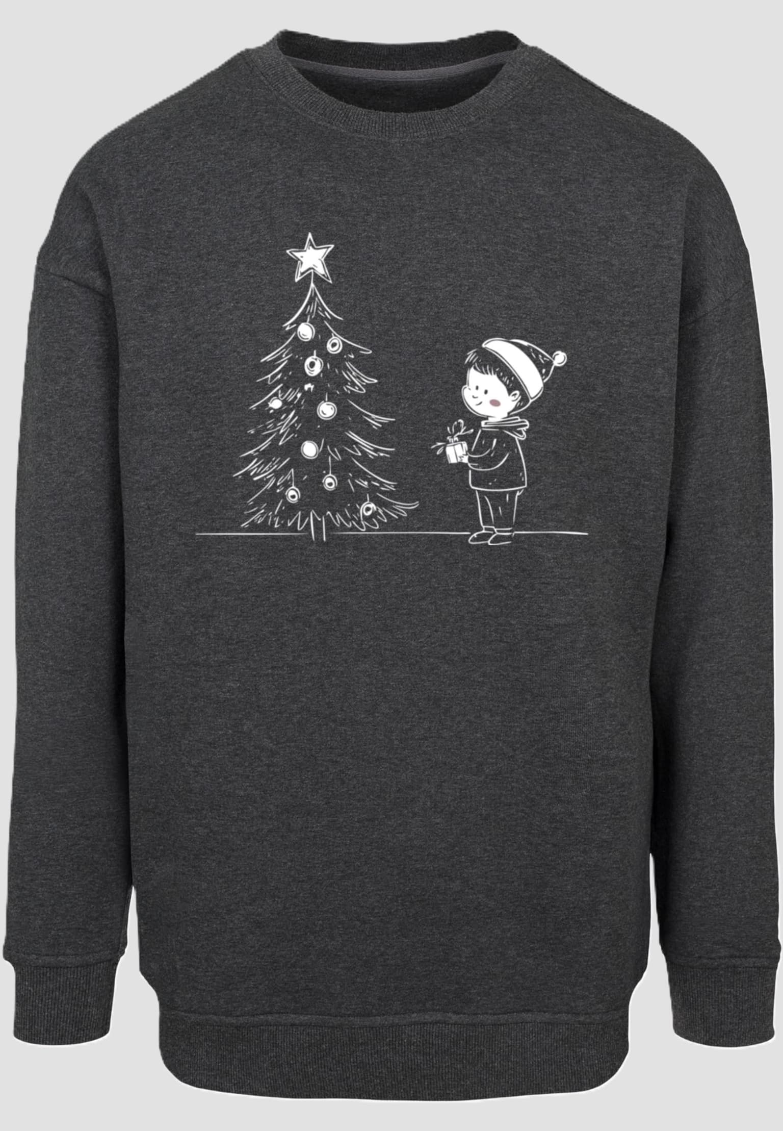 Merchcode Christmas Cute Kid Crewneck – Bild 3