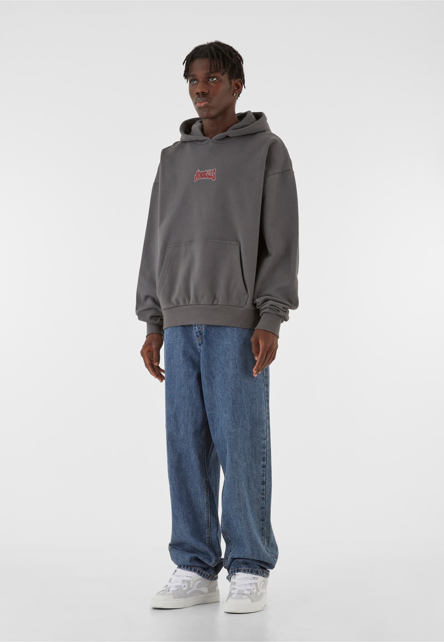 MJ Gonzales MJG Heavy Oversized Hoody - Ornament of Ashes – Bild 4