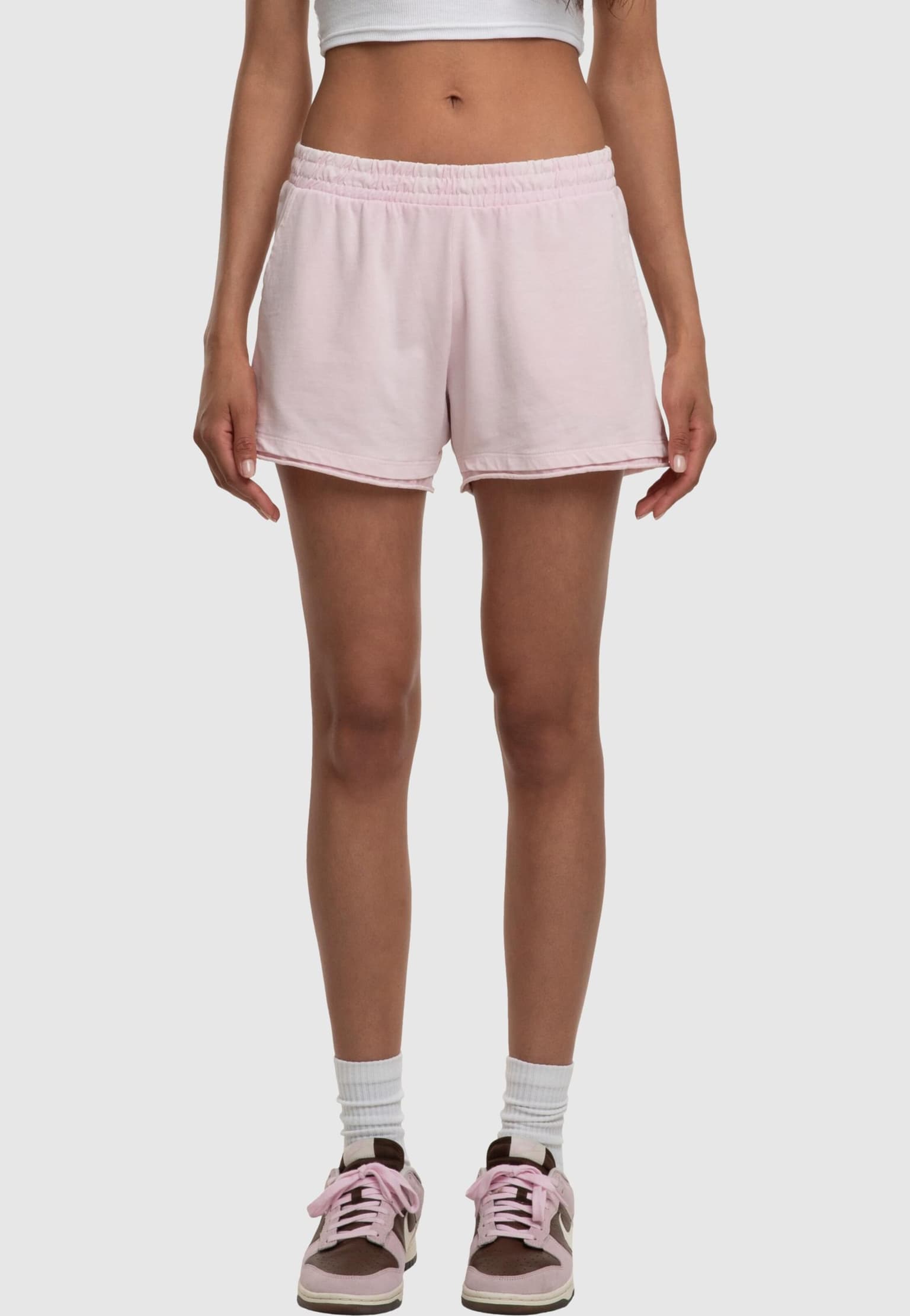 Urban Classics Ladies Washed Jersey Short – Bild 3