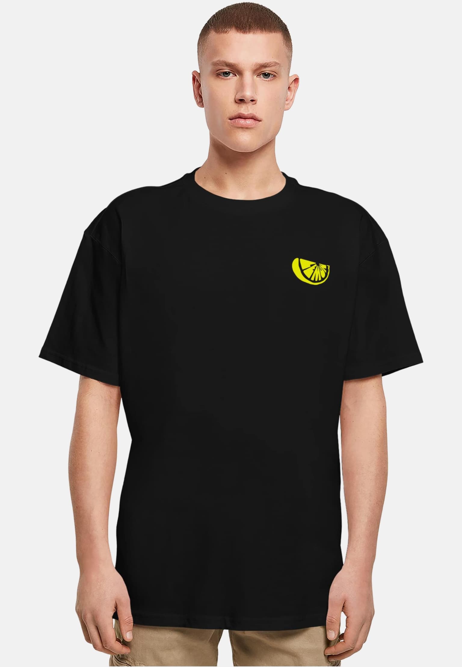Merchcode Wording - Lemon Heavy Oversize Tee