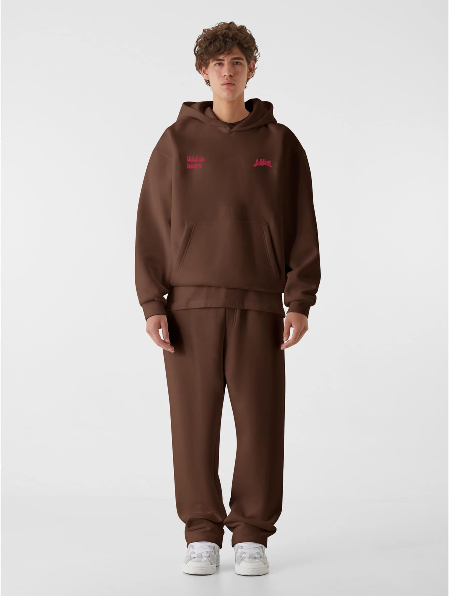 Lost Youth Oversized Wild At Heart Hoodie – Bild 3