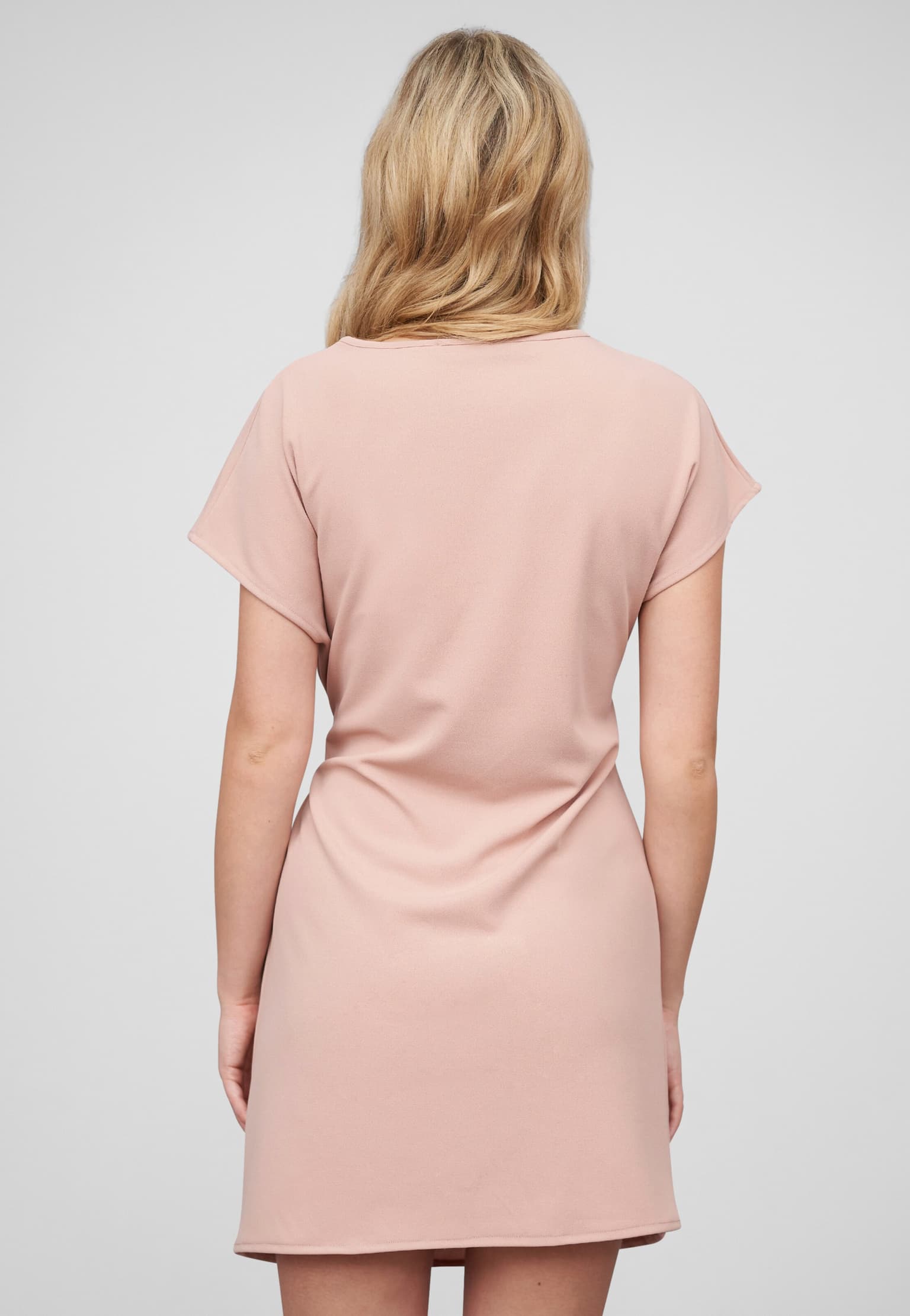 Cloud5ive T-Shirt-Kleid mit integriertem Bindegürtel – Bild 2
